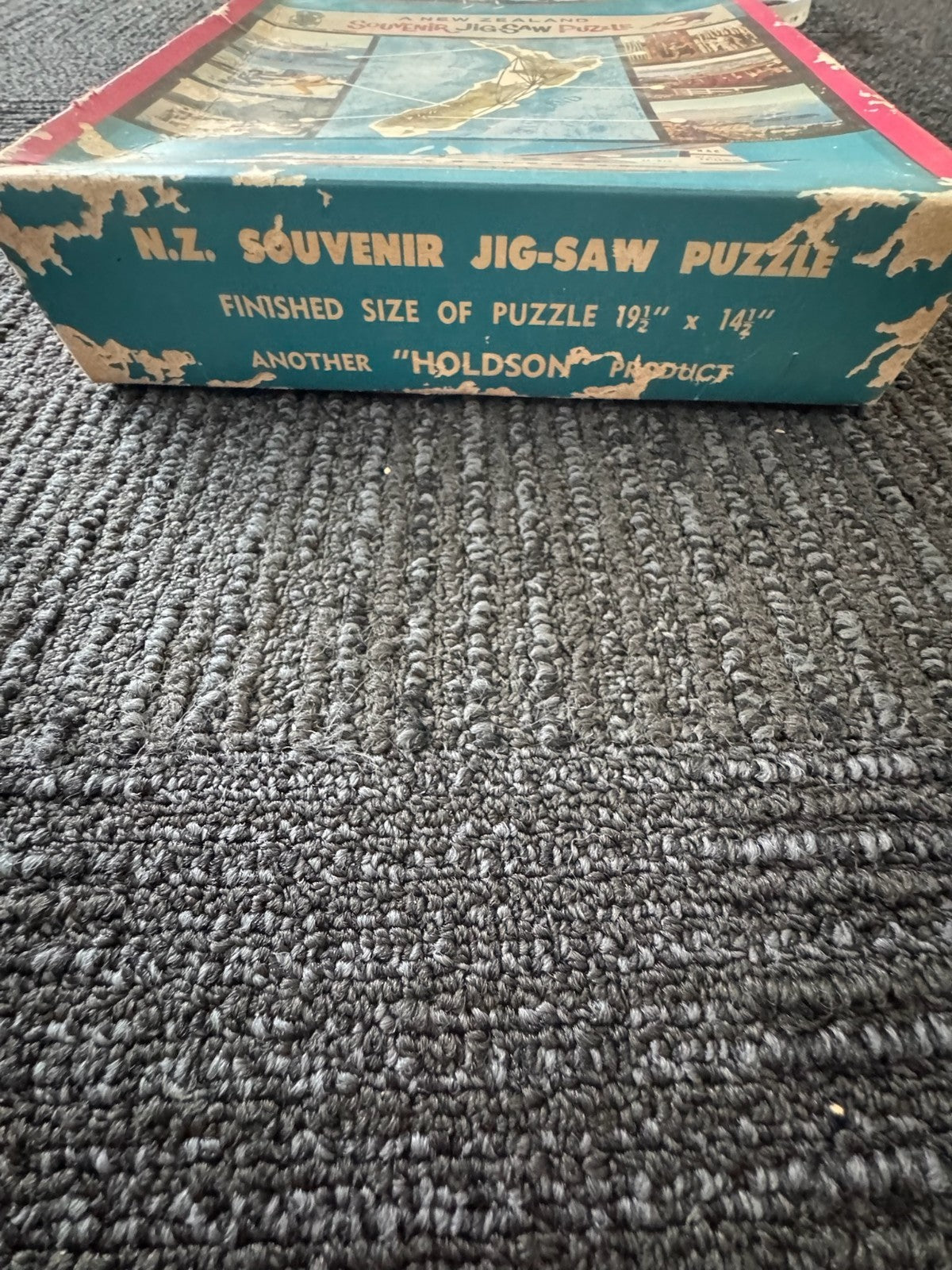 New Zealand Souvenir Jig-Saw Puzzle Holdson – Vintage Boxed 400pc | Mid-century