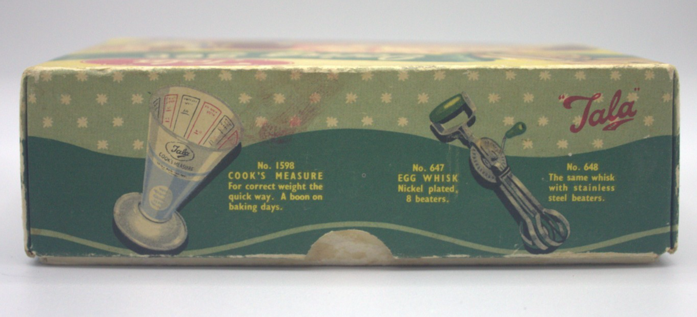 Tala Icing Set with Original Box & Instruction Leaflet – c.1940s–50s