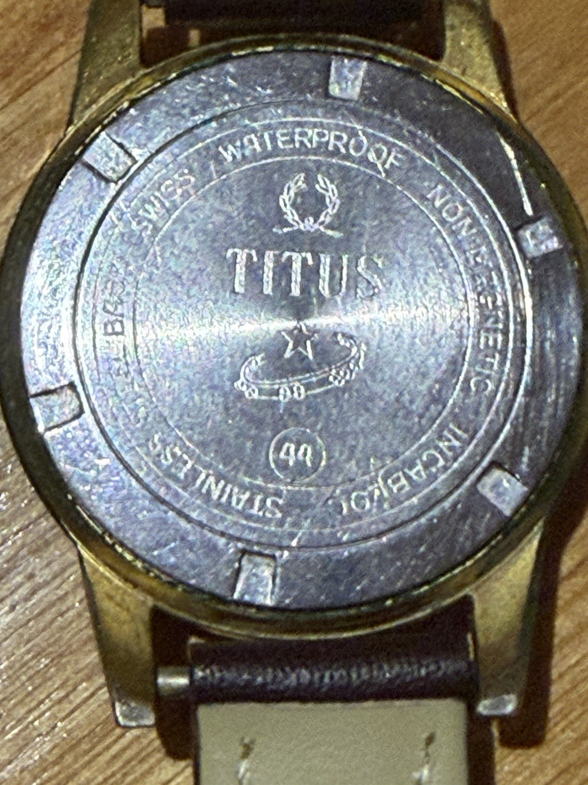 Vintage TITUS De Luxe 21 Jewels Swiss Mechanical Wristwatch – Running – c1950s