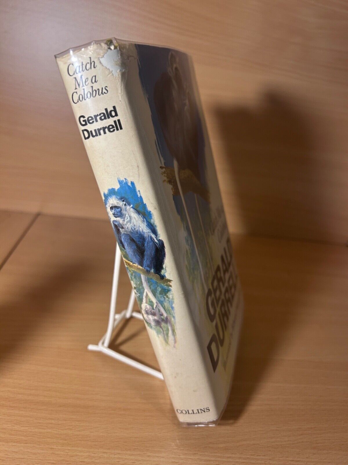 GERALD DURRELL - CATCH ME A COLOBUS - 1ST EDITION 1972 H/C WITH DJ