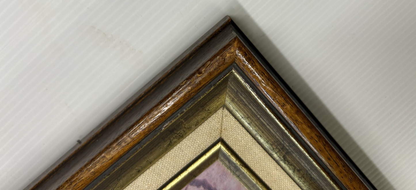 Hans Heysen Droving Into the Light Framed Australiana Art Print