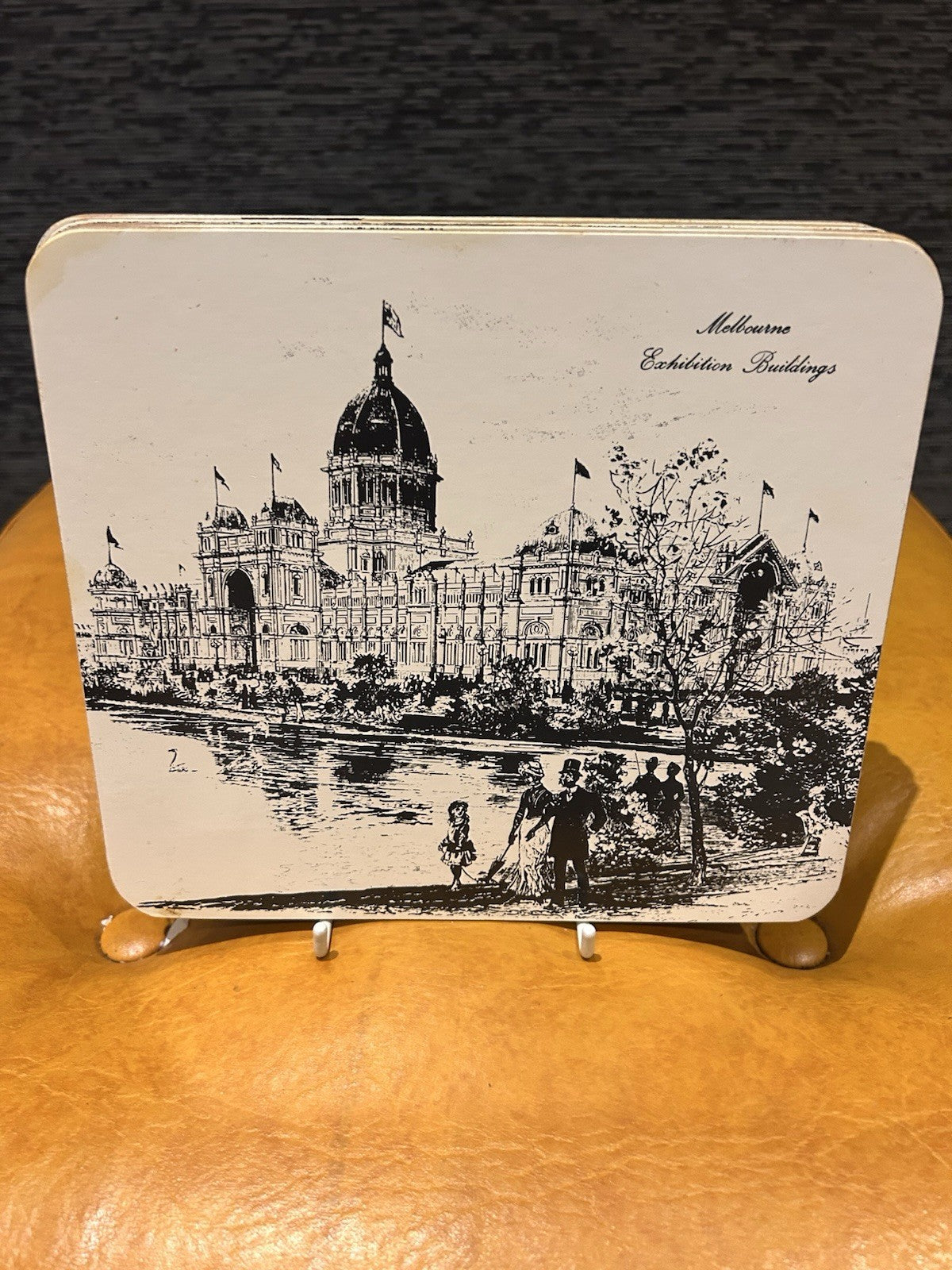 Vintage 1970s Princess Table Mats Melbourne Scenes Set 6 Boxed