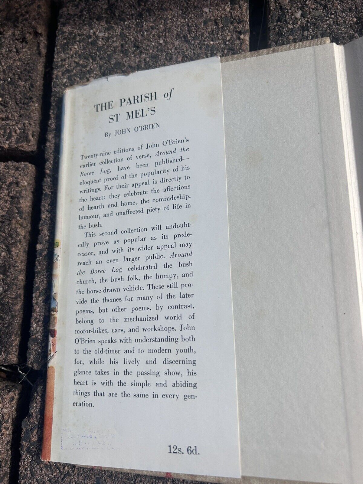 JOHN O'BRIEN. THE PARISH OF ST MEL'S. HARDCOVER WJACKET. 1954 First Edition RARE