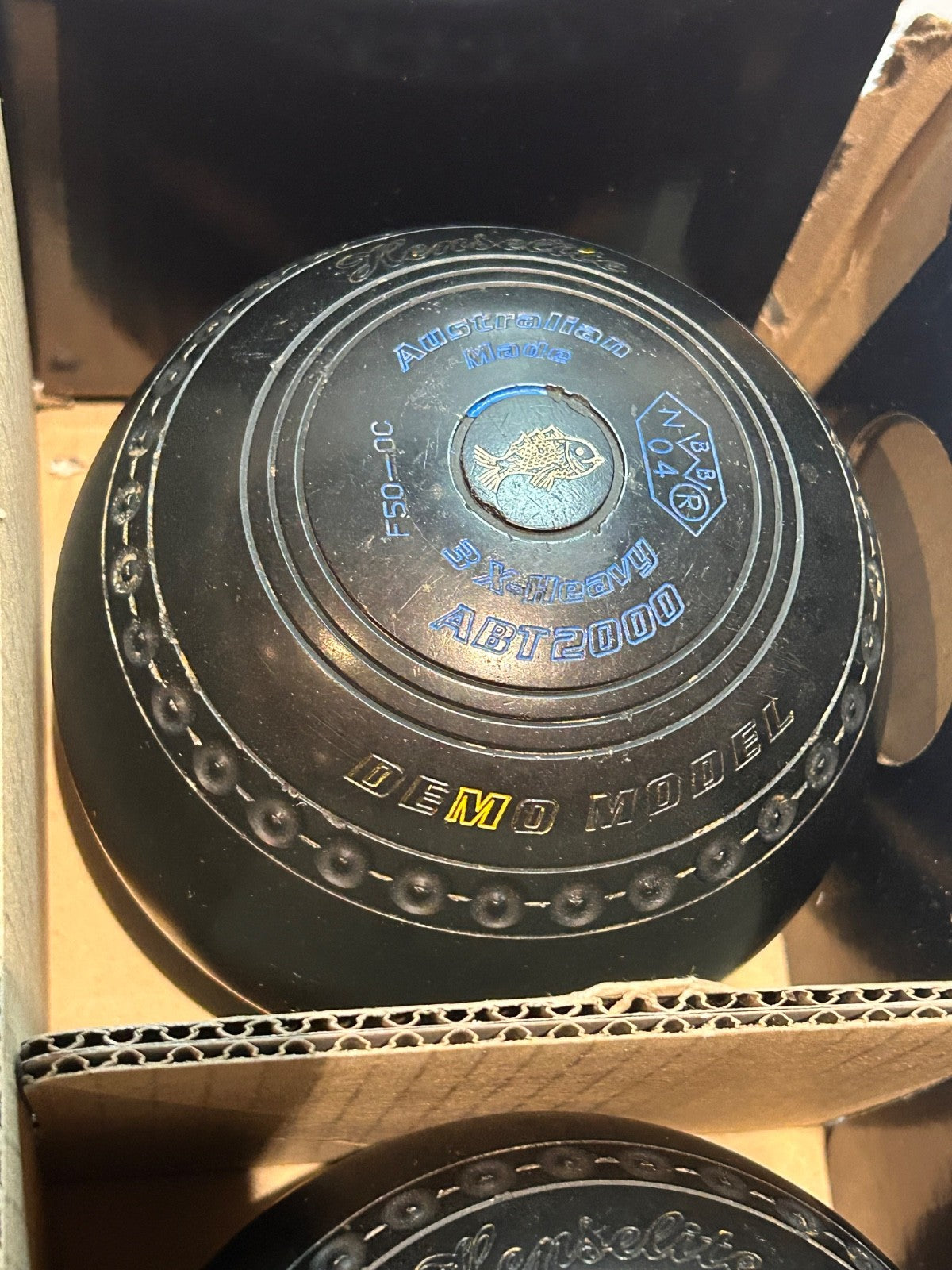 Henselite ABT2000 Lawn Bowls Set of 4 – Rare Demo Model – 3X Heavy