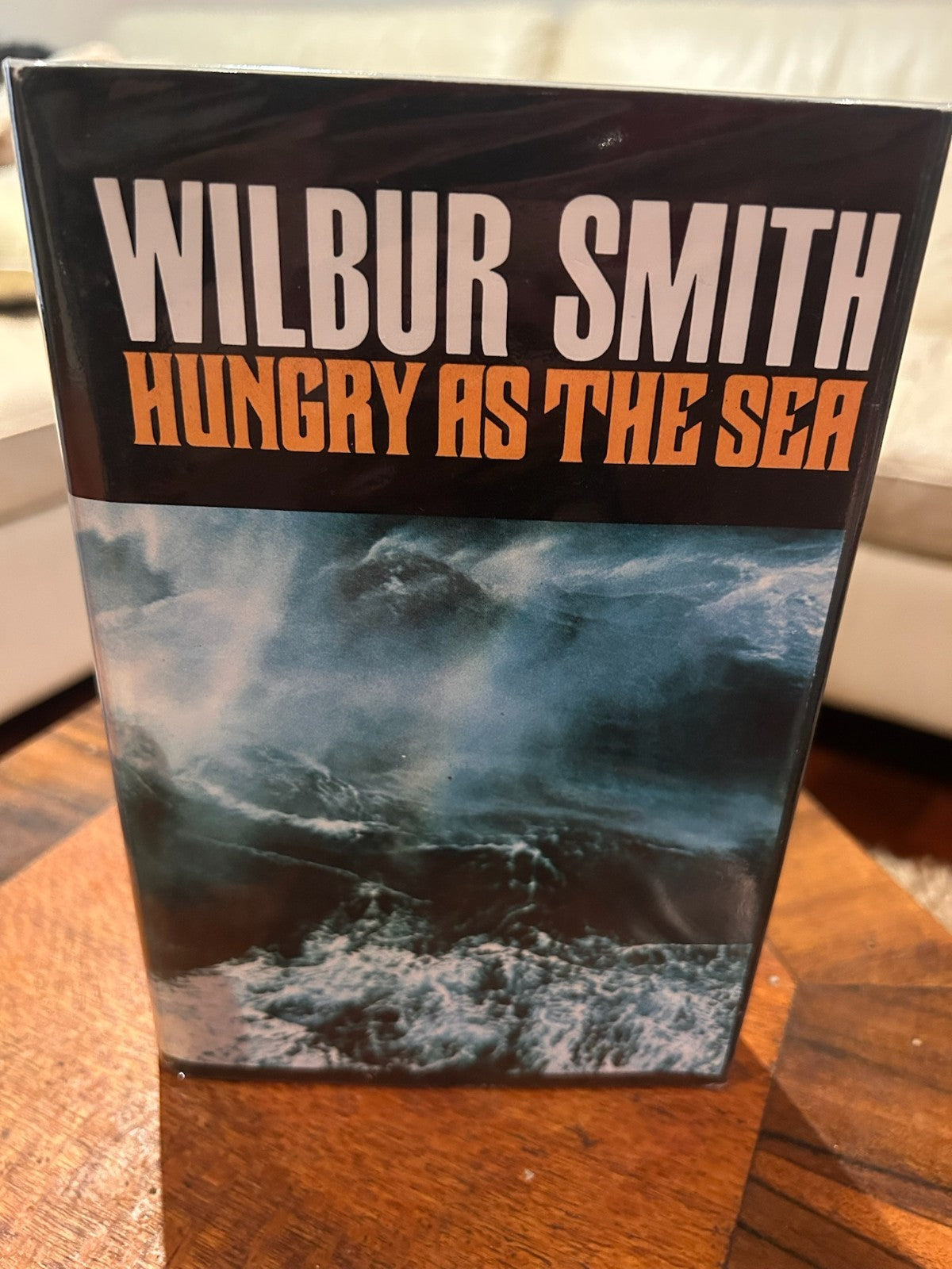 Hungry as the Sea by Wilbur Smith Vintage Hardcover Book Club Edition 1978