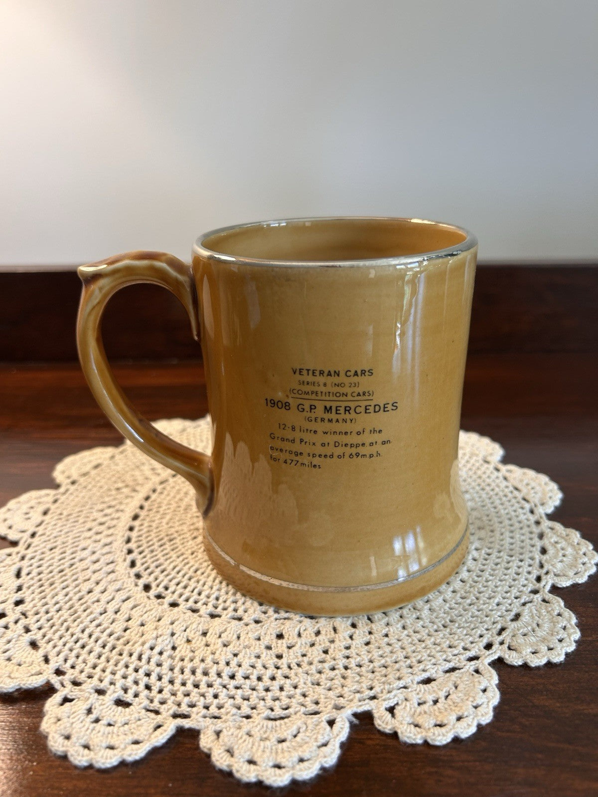 Wade England Vintage Car Mug – Mercedes 1970s Profile Series 11cm