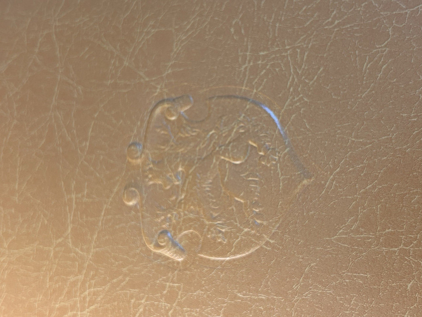 Vintage Vermont Documents Folder PVC Binder Made in NSW Red Lining 1960s