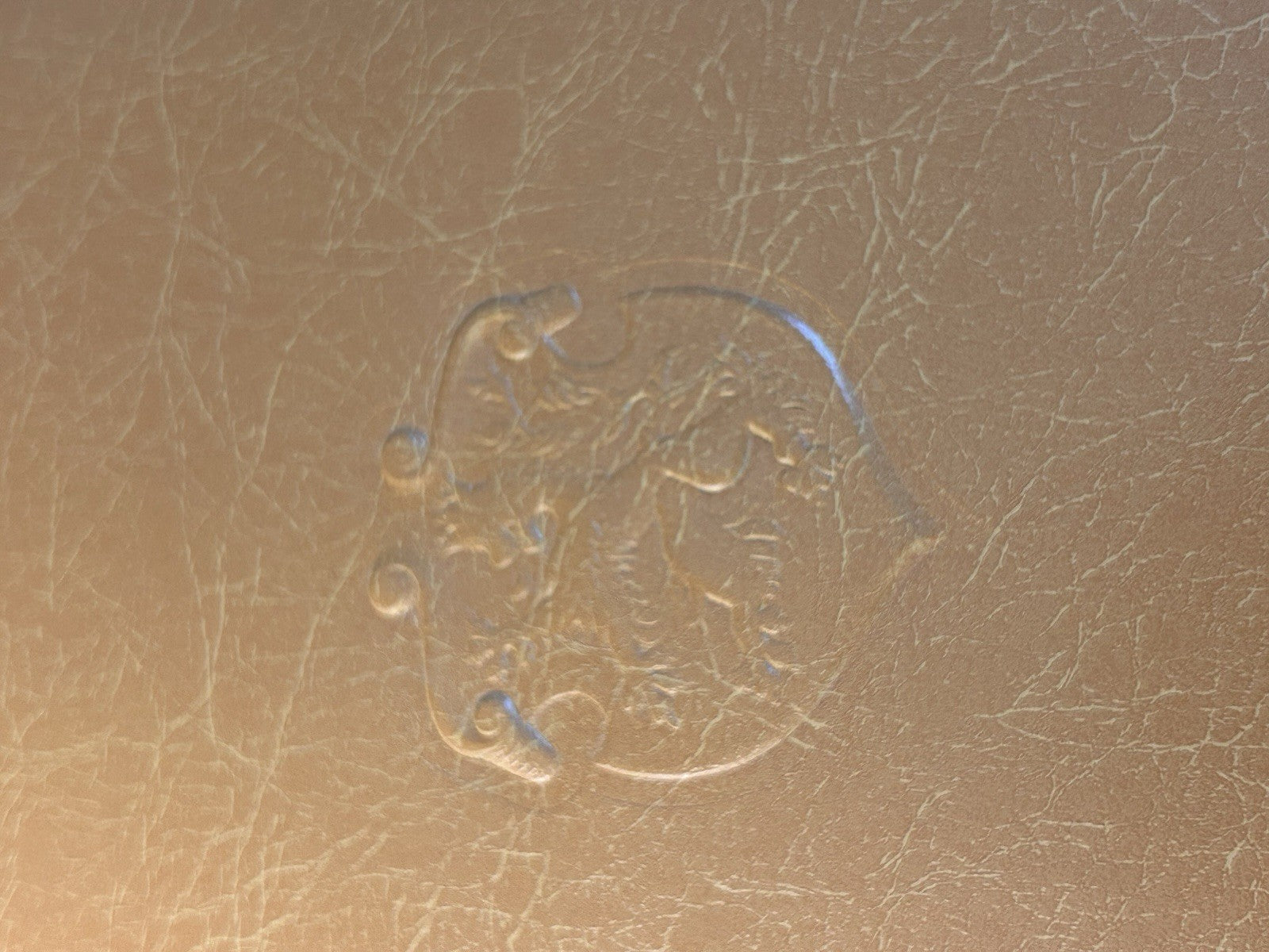 Vintage Vermont Documents Folder PVC Binder Made in NSW Red Lining 1960s