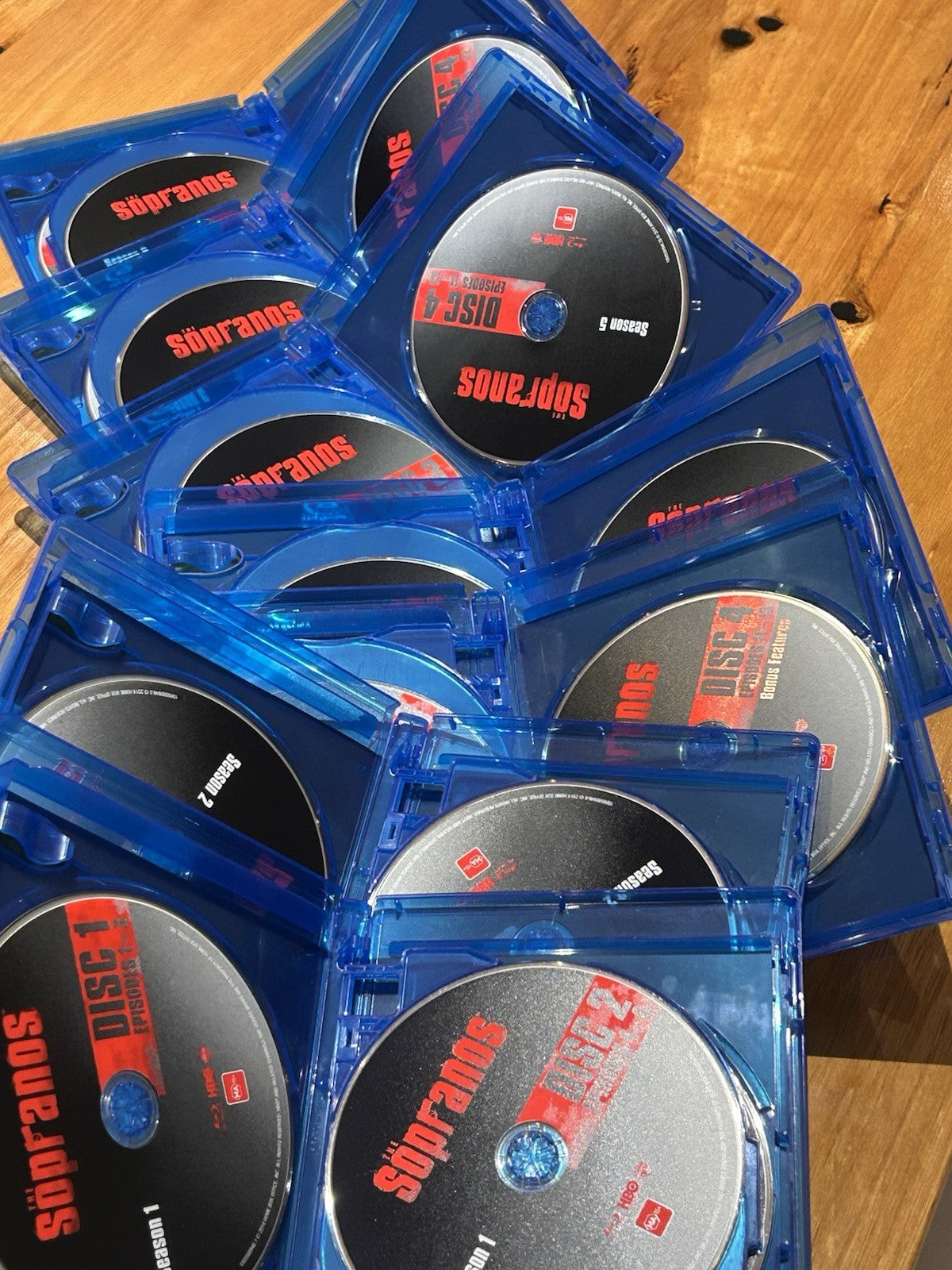 The Sopranos - Complete Collection (Box Set, Blu-ray, 2012)