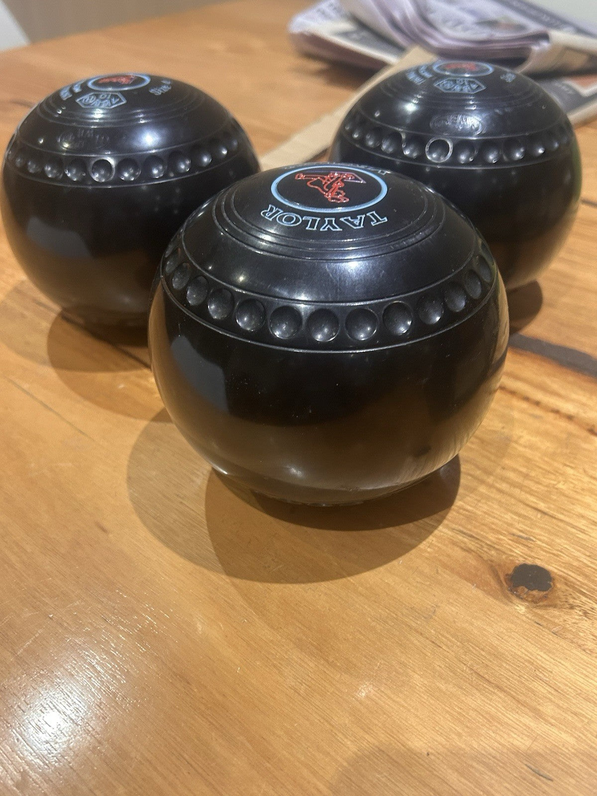 Taylor Vector Size 4 X-Heavy Lawn Bowls Approved 2032 Dual Stamp Boxed