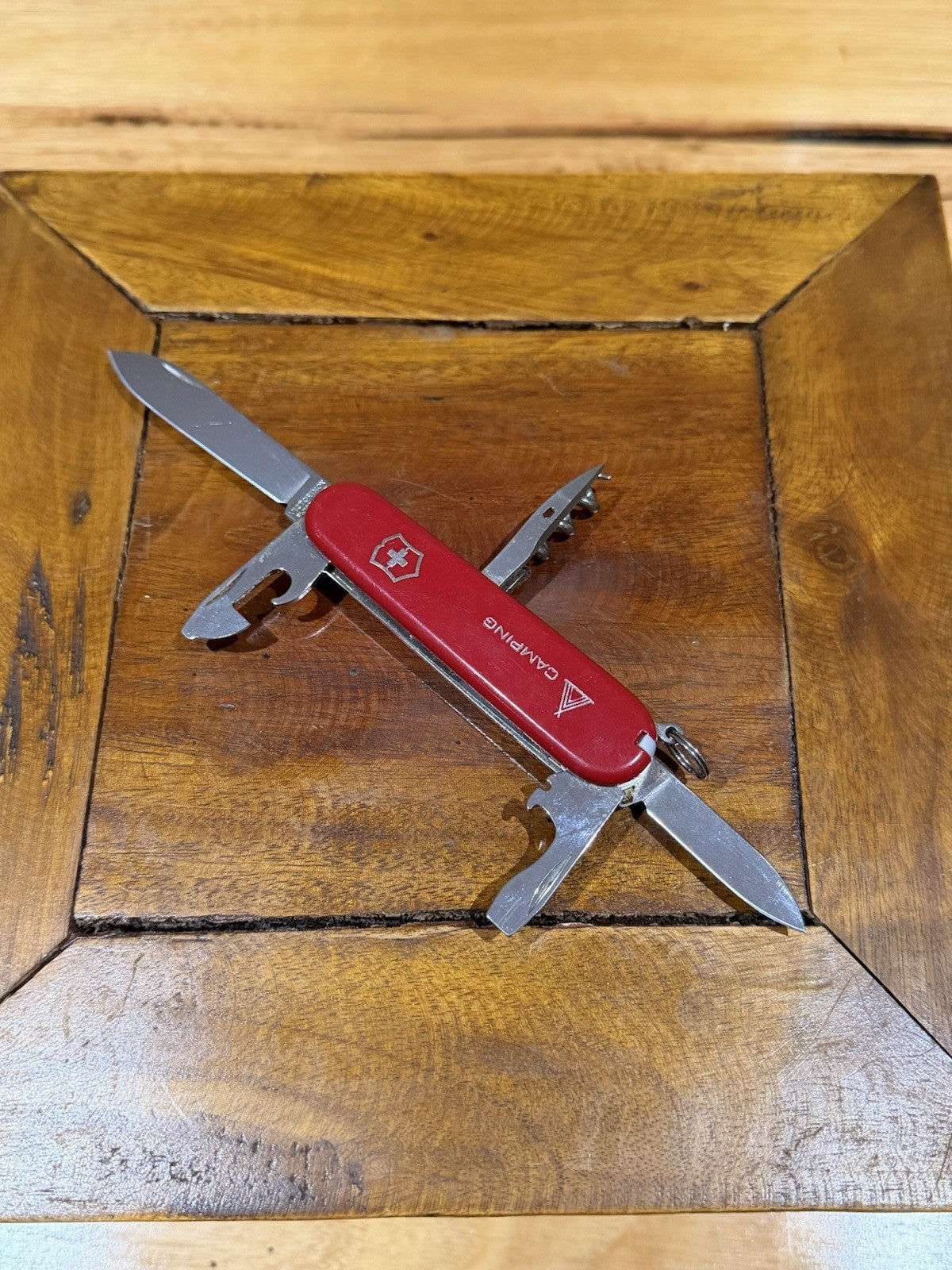 Victorinox Swiss Army Knife Camping Multi Tool Red Switzerland