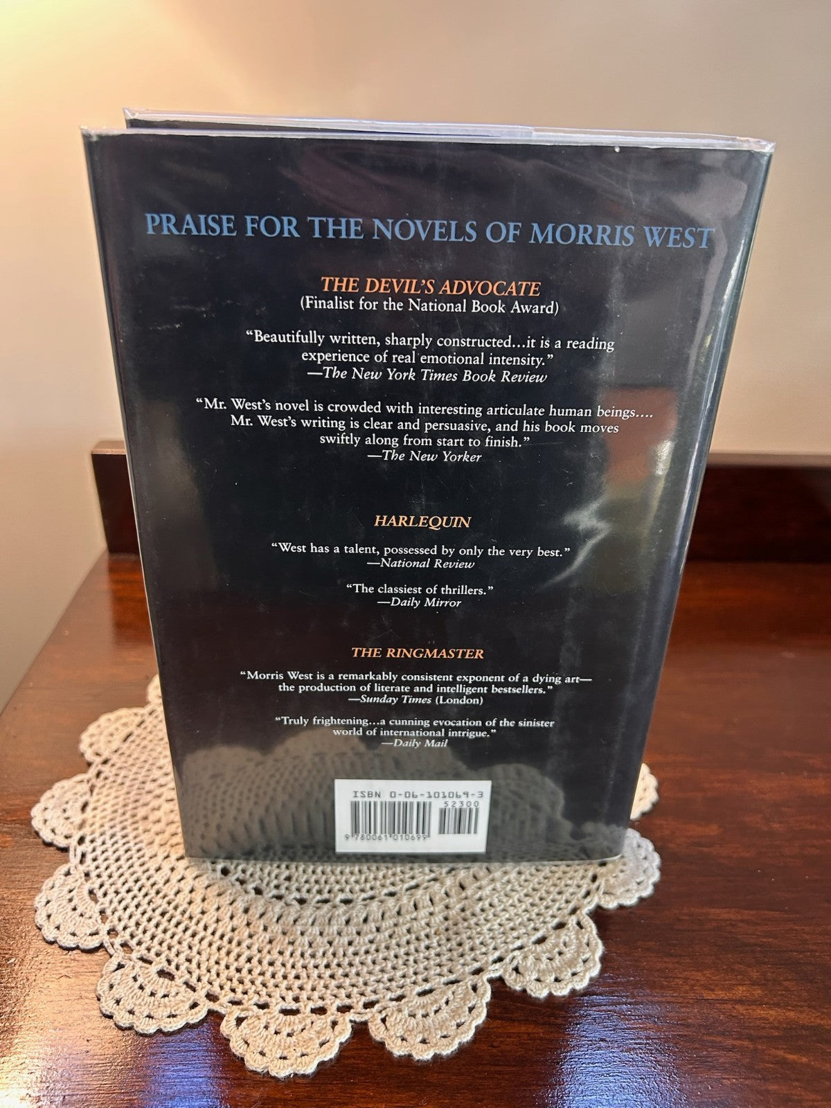 Vanishing Point - Morris West - 1996 First Edition Hardcover HarperCollins