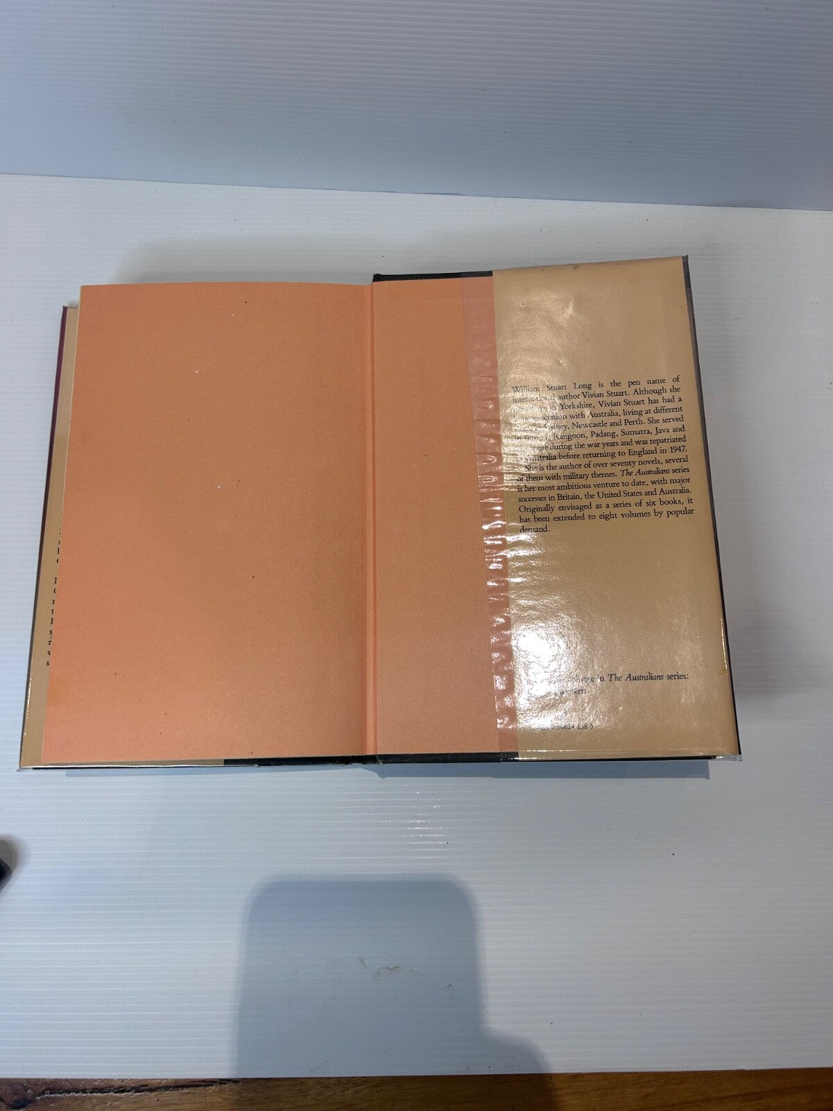 The Colonists William Stuart Long 1984 HC DJ 1st Ed Doubleday Australia 447pp