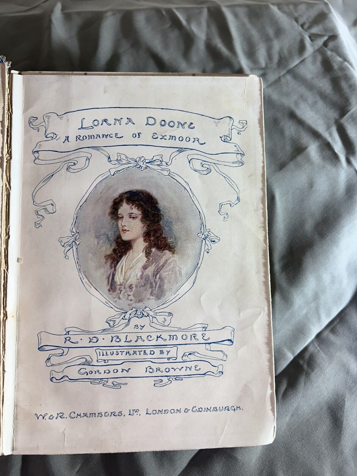 Lorna Doone 1900s edition by BLACKMORE, R. D.  with colour illustrations