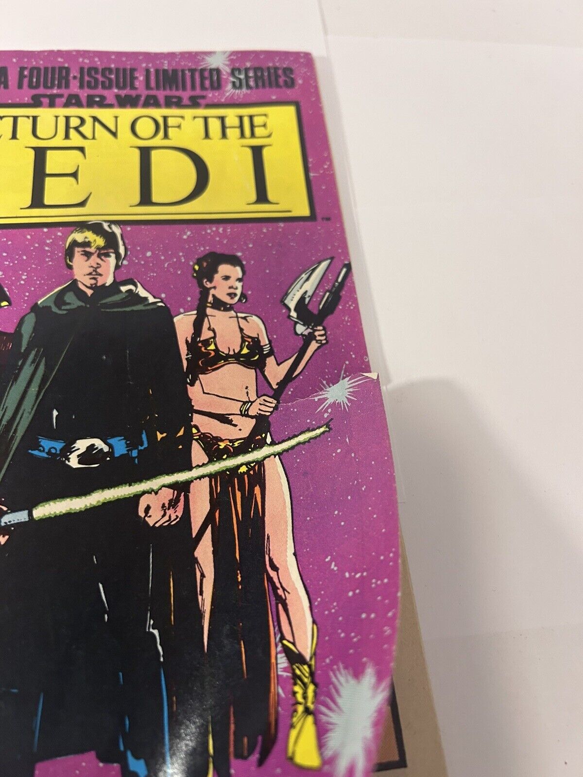 Star Wars: Return of the Jedi Comic Books Complete Set of 4 Marvel Comics 1983