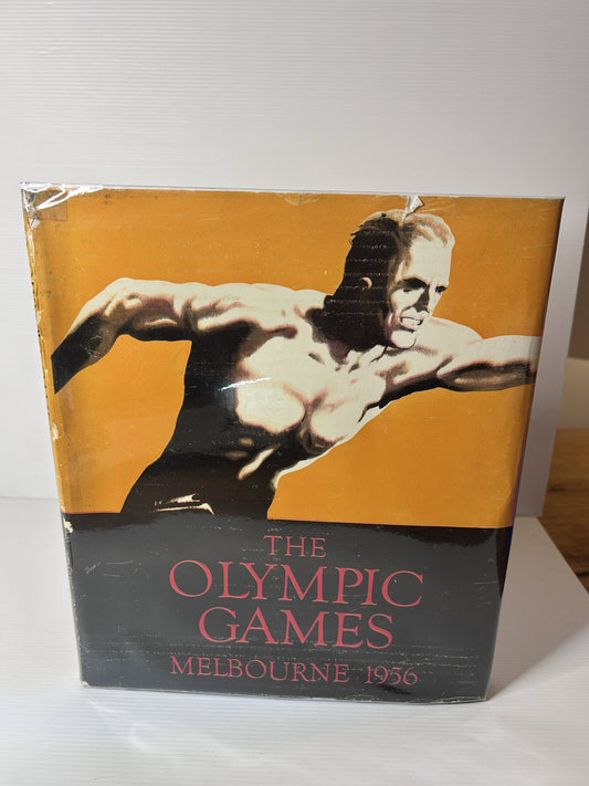 The Olympic Games Melbourne 1956 Vintage Hardcover Book with DJ