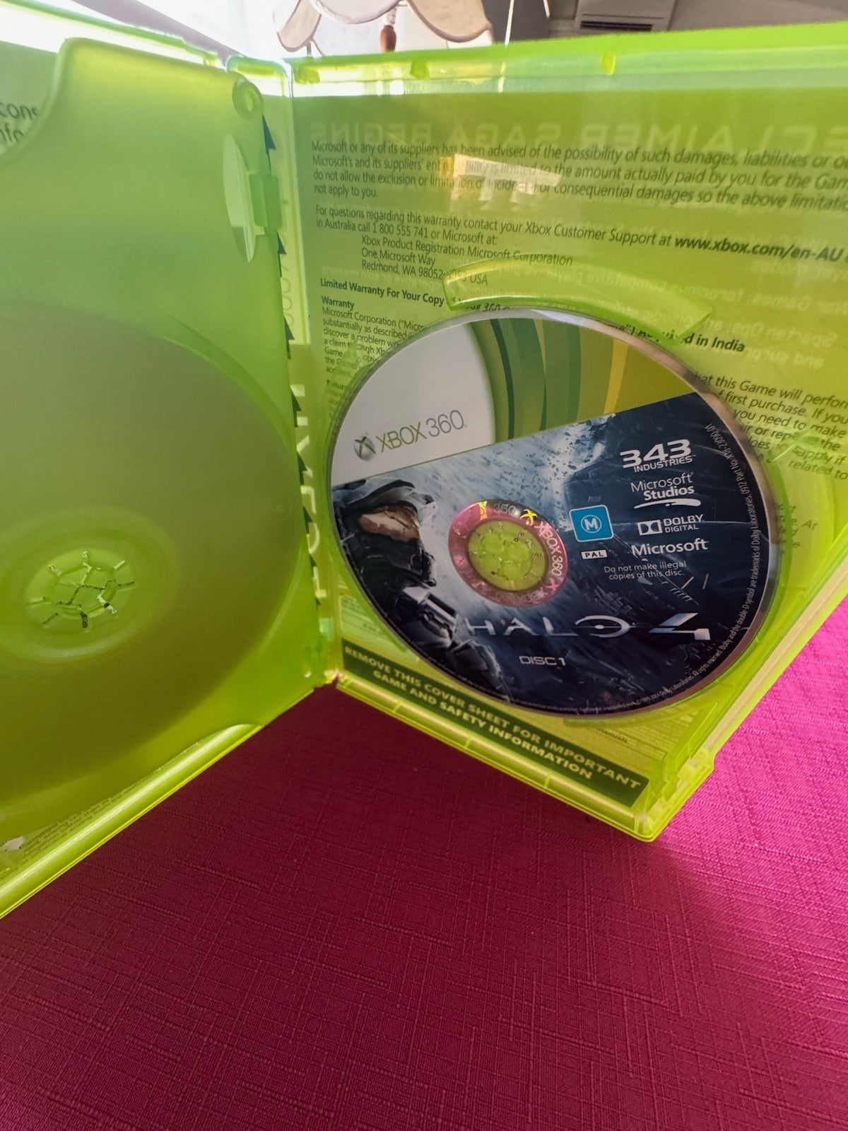 Halo 4 Xbox 360 PAL – Complete w Disc & Case | 2012