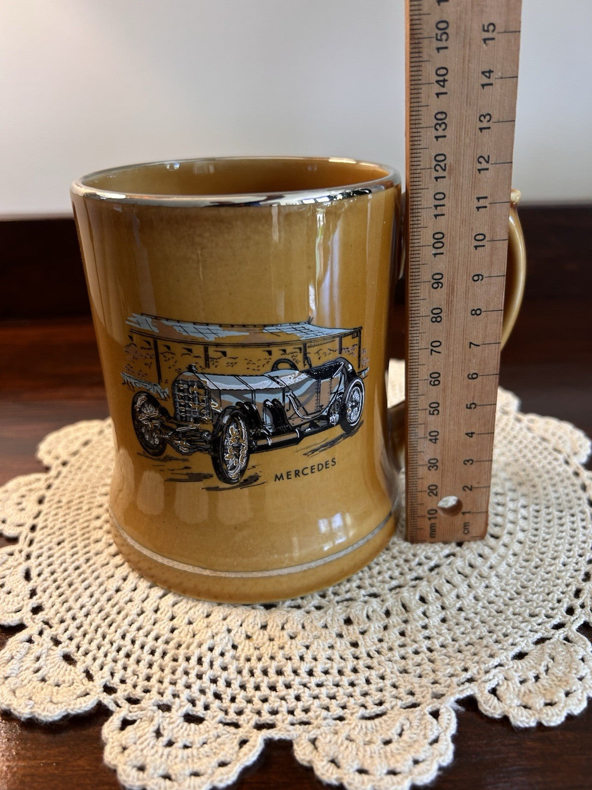 Wade England Vintage Car Mug – Mercedes 1970s Profile Series 11cm