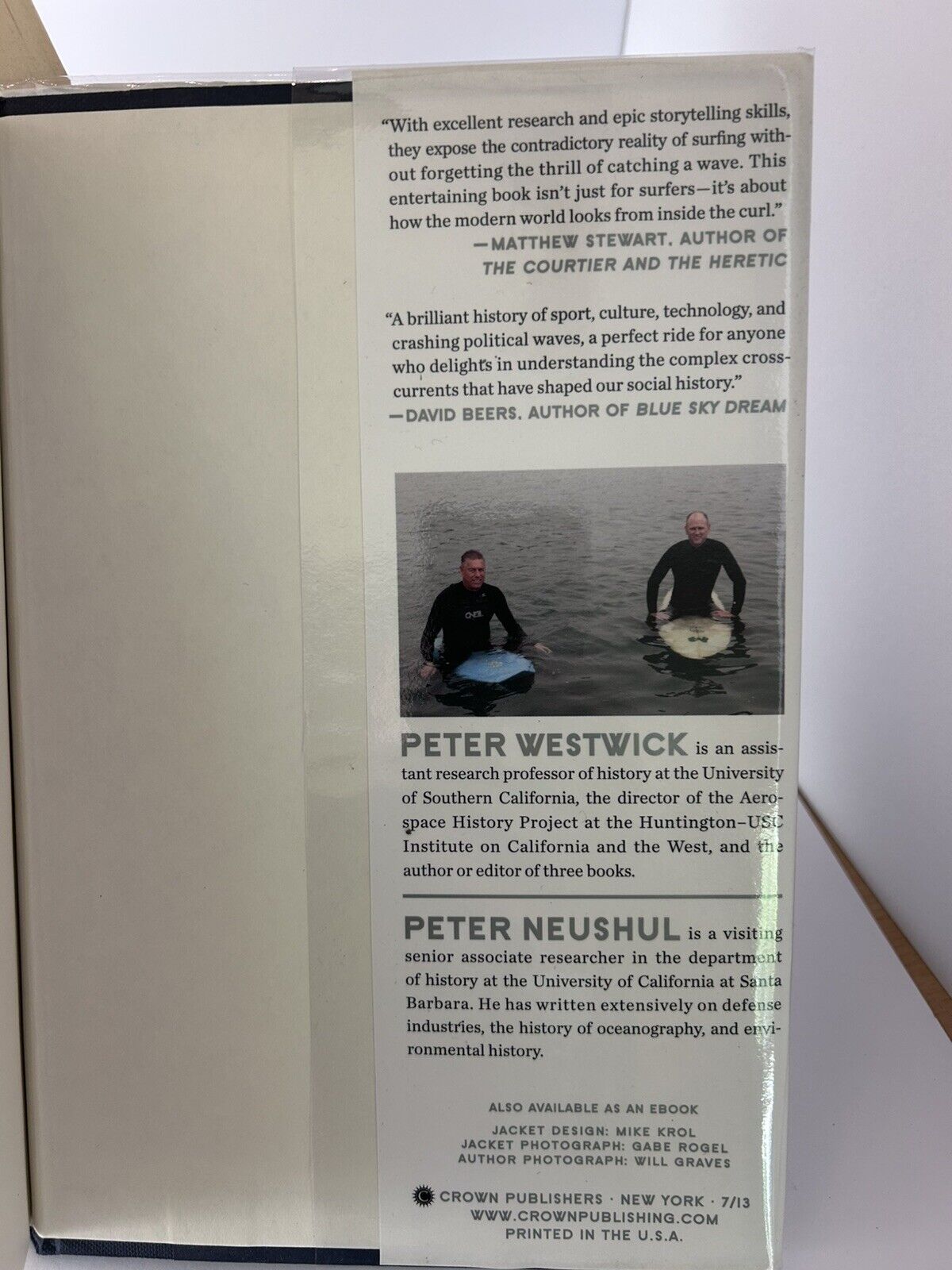 The World in the Curl Surfing History Hardcover Book Peter Westwick Neushul
