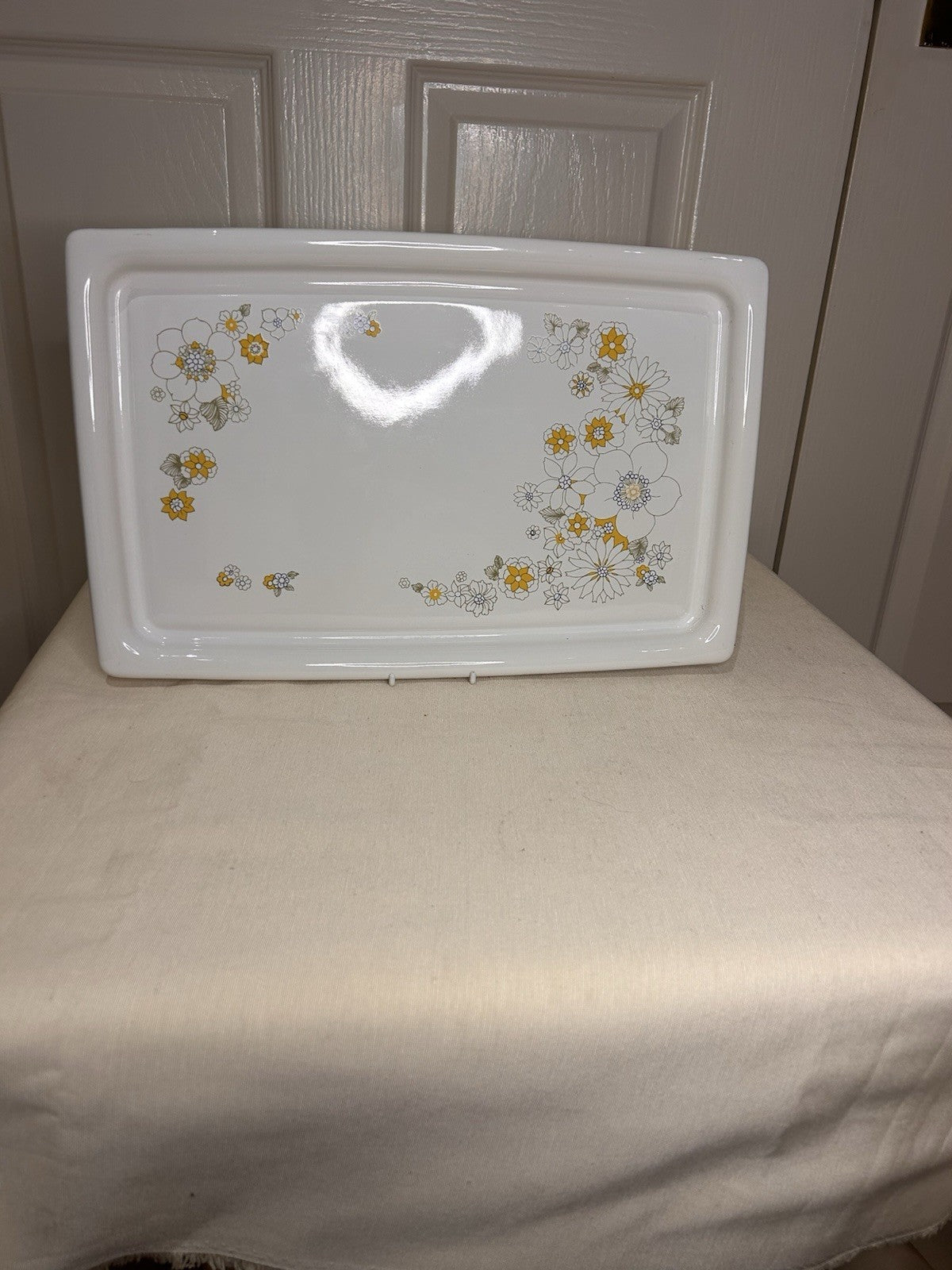 Corning Ware FB-35 Hostess Serving Platter 41cm Meadow Floral Australia