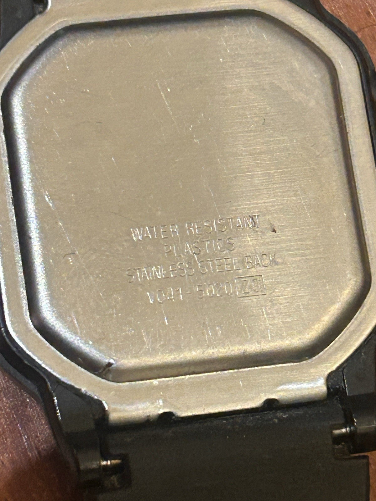 Lorus Ana Digi Quartz Watch Black Gold Tone New Battery Japan Retro