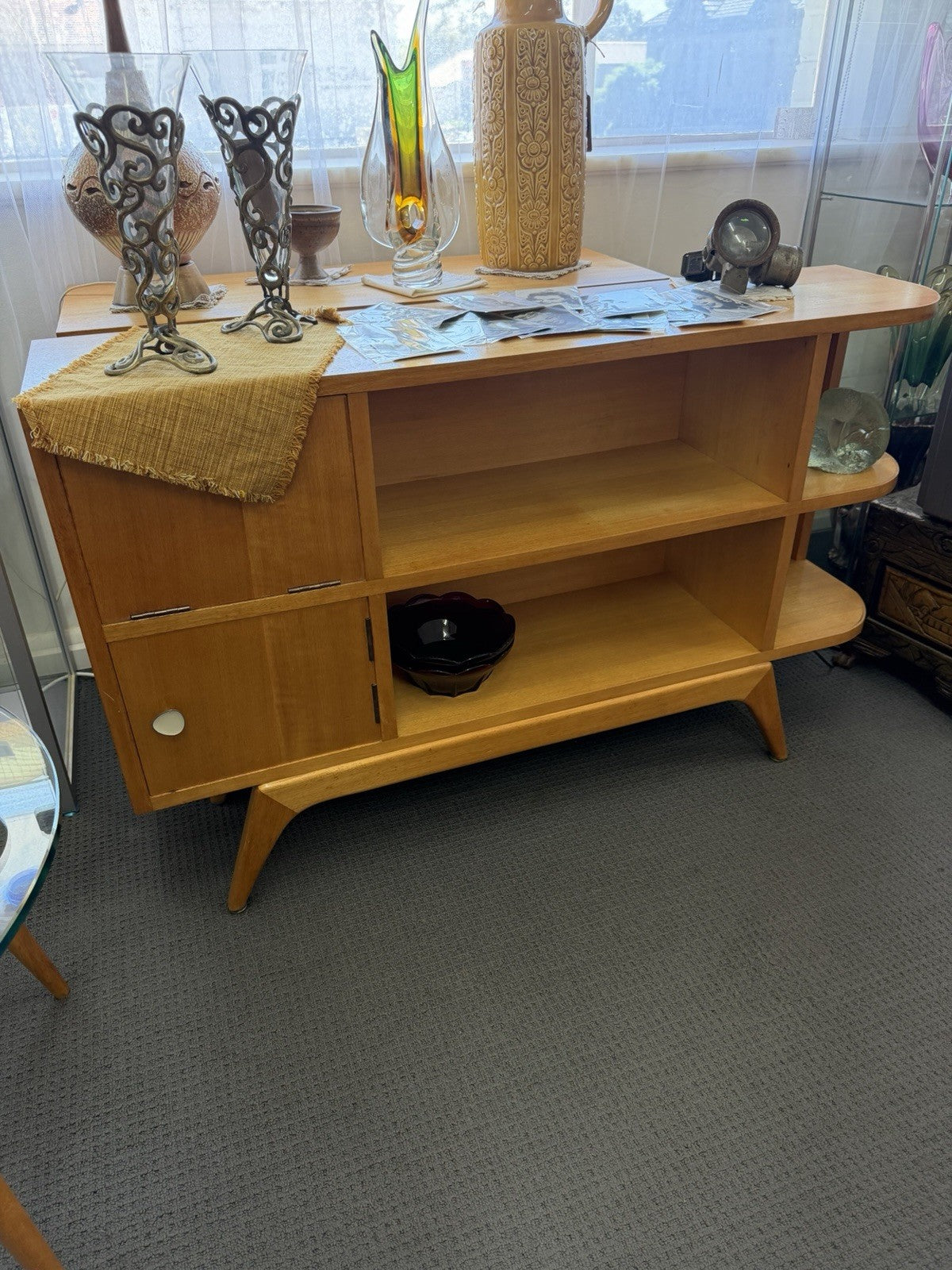 Dario Zoureff Cabinet Bookcase Australian MCM Late 1950s Early 1960s