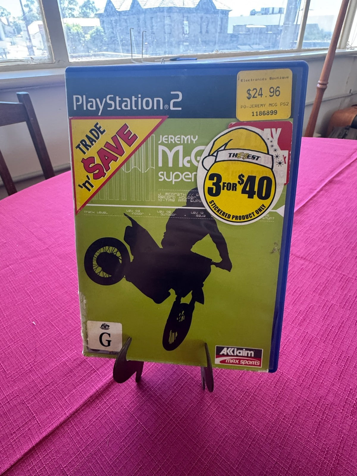 Jeremy McGrath Supercross World PS2 PAL | 2001 | Motocross Classic