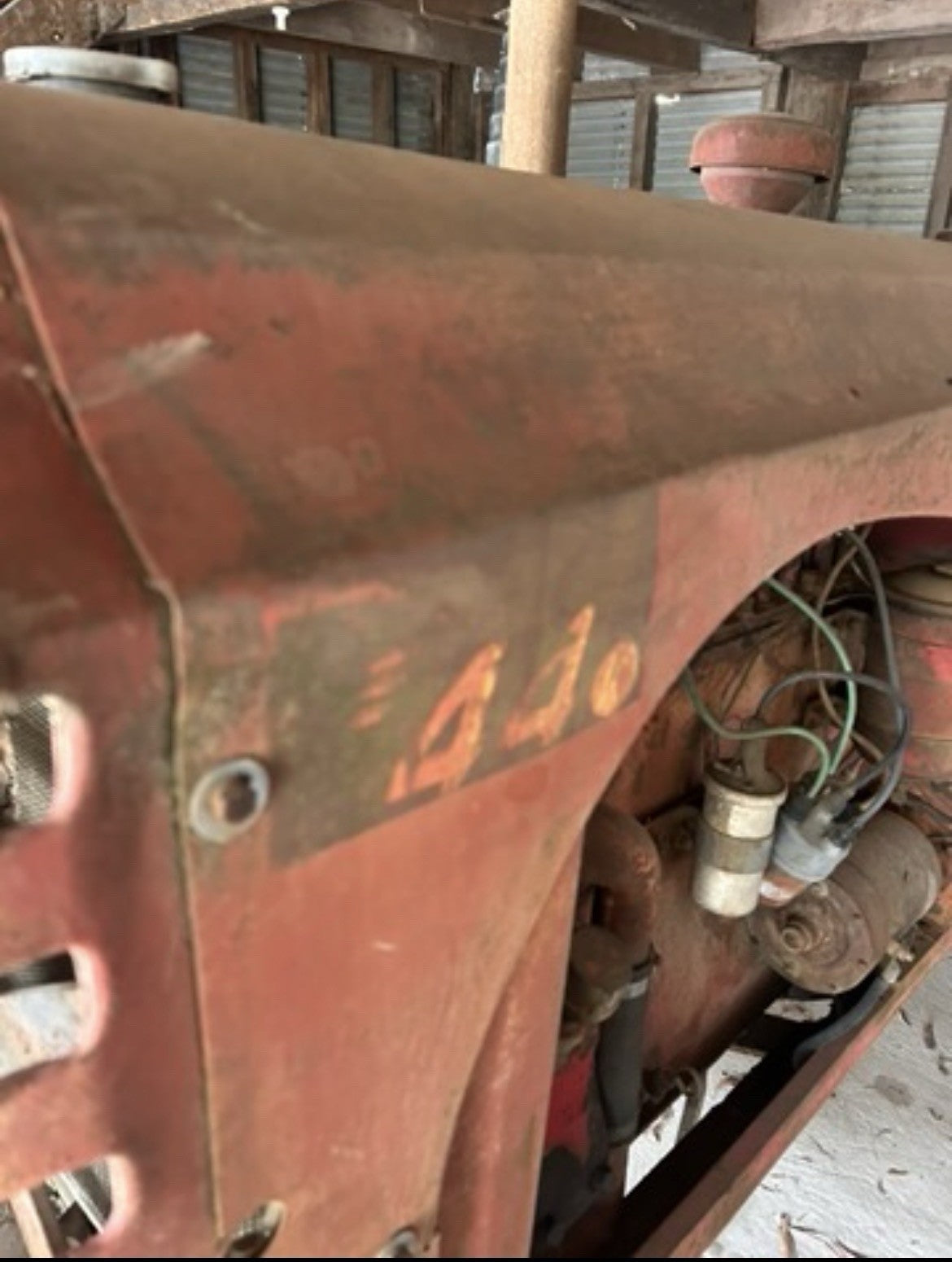 Australian-Built Massey Harris 44K Vintage Tractor – Petrol, Electric Start