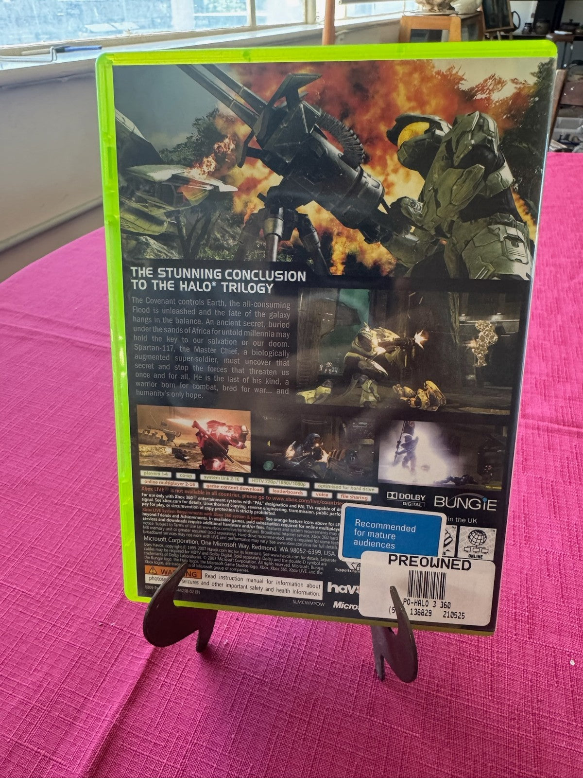 Halo 3 Xbox 360 PAL Classics – Complete w Manual & Disc | 2007