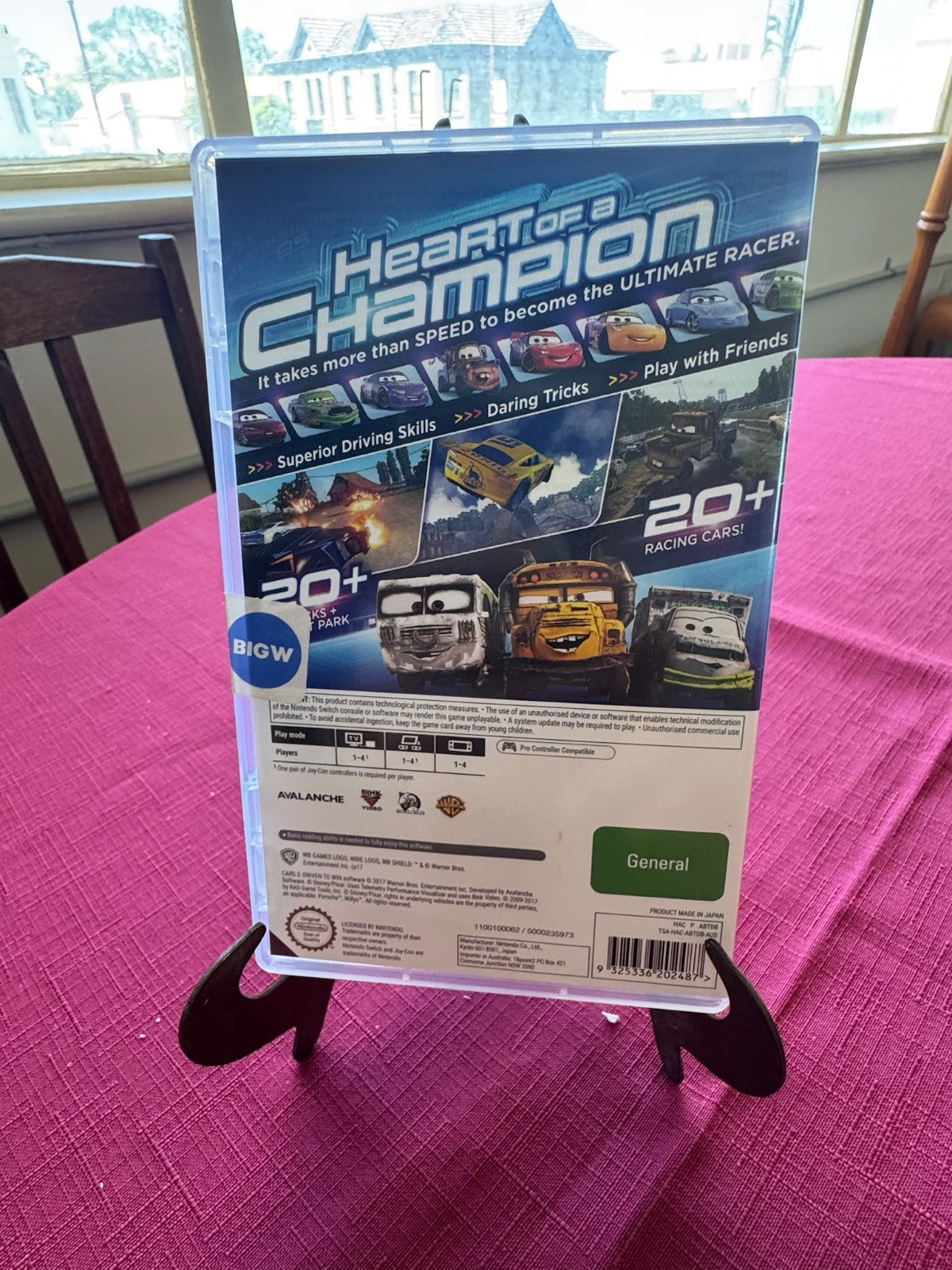 Cars 3 Driven to Win Nintendo Switch – Complete w Case & Cartridge | 2017