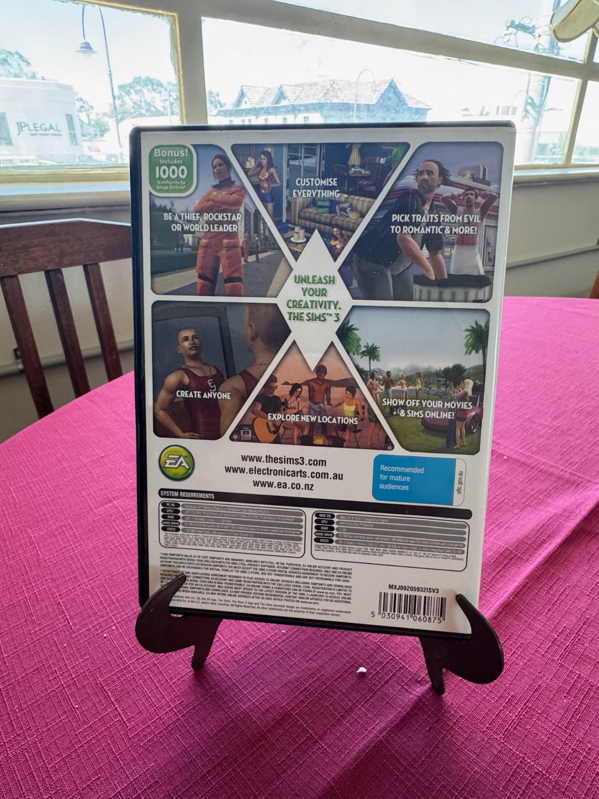 The Sims 3 – PC DVD-ROM – Complete w Case & Disc | Base Game | 2009