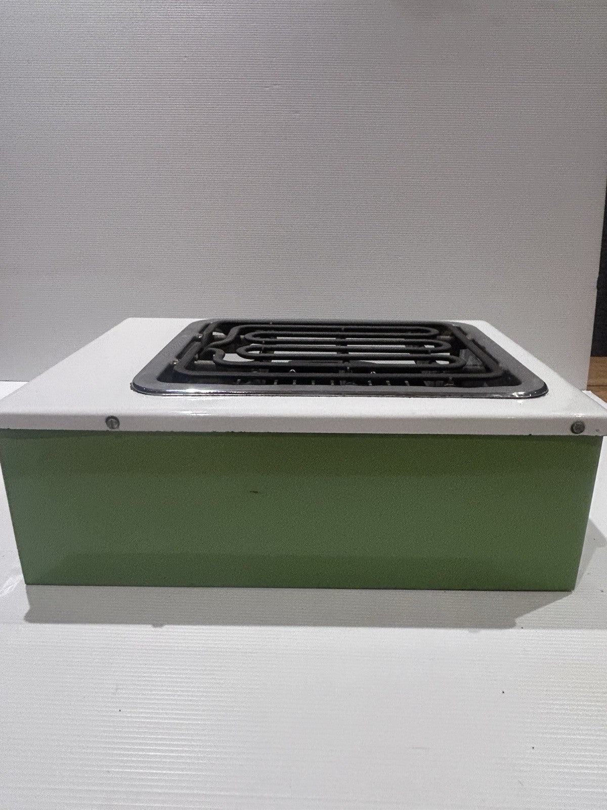 Vintage Stampco Mini-Grill Retro Green Electric Cooker 240V Aust Made