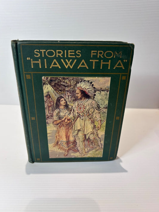 Stories from Hiawatha c1920s HC Illustrated Innes Fripp Golden River Series