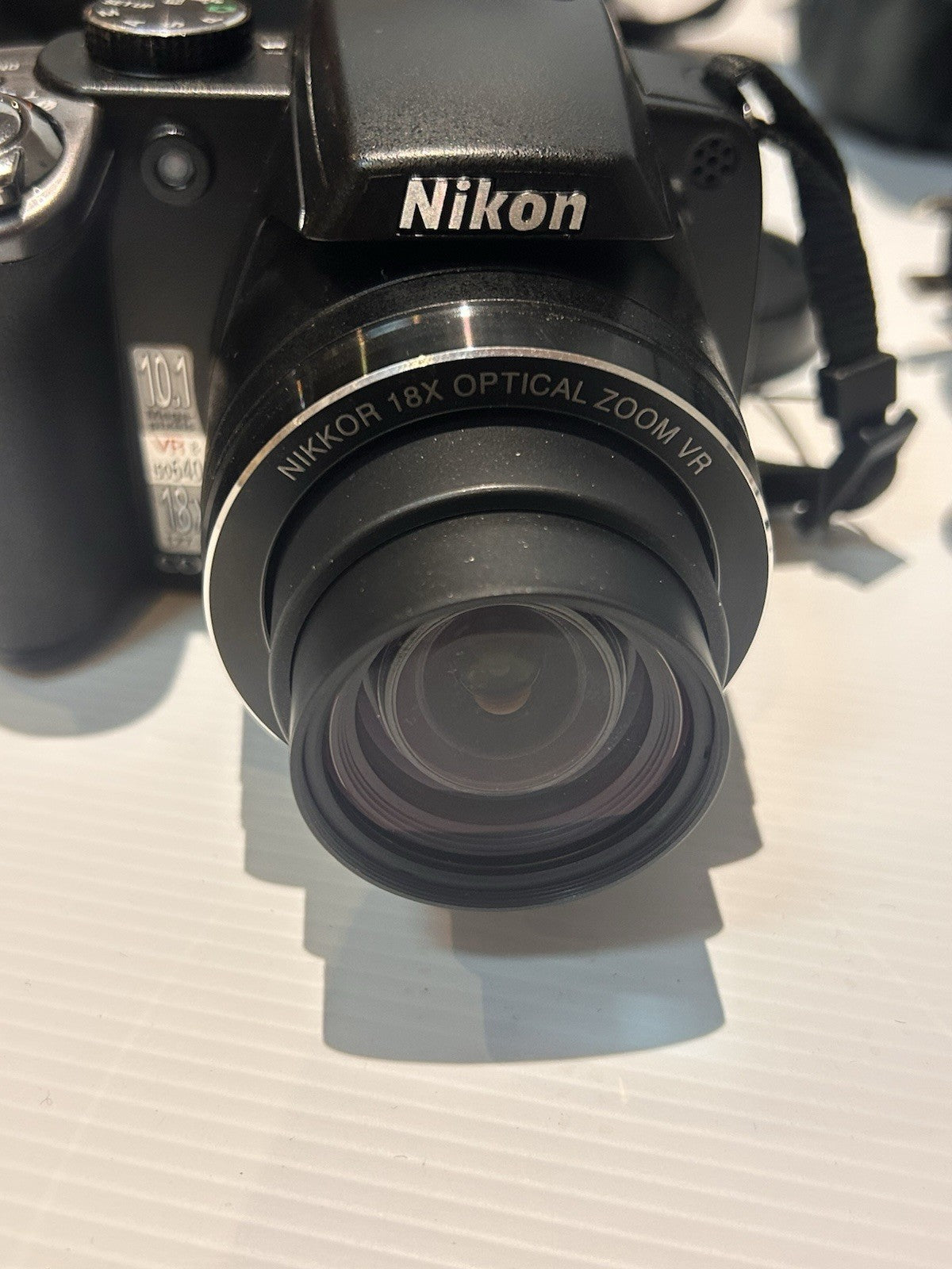 Nikon Coolpix P80 Camera 10.1MP w/ Charger & Nikon Bag With Rain Cover