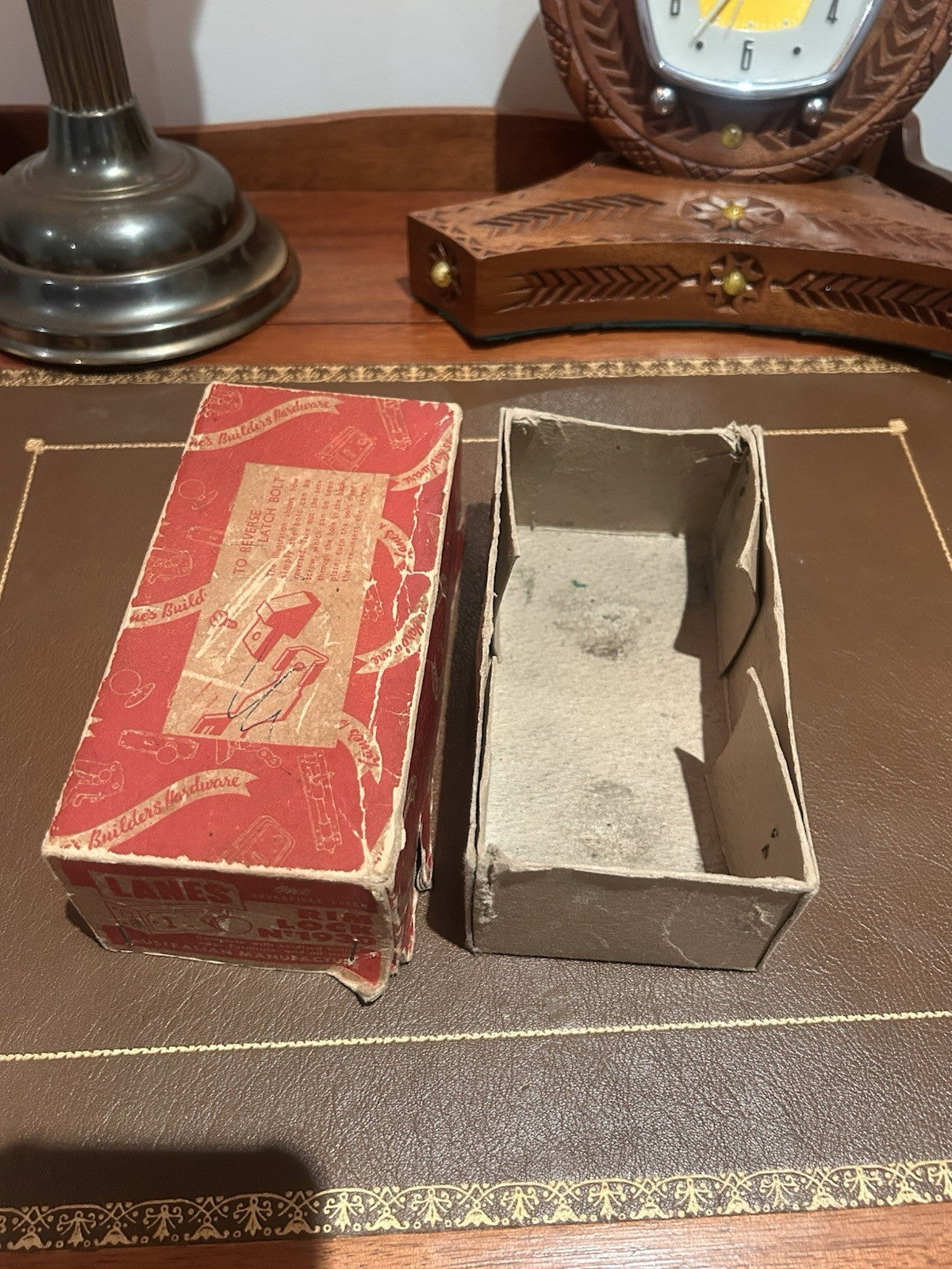 Vintage Lanes Rim Lock No.1930 Empty Box – Australian Made Builders Hardware