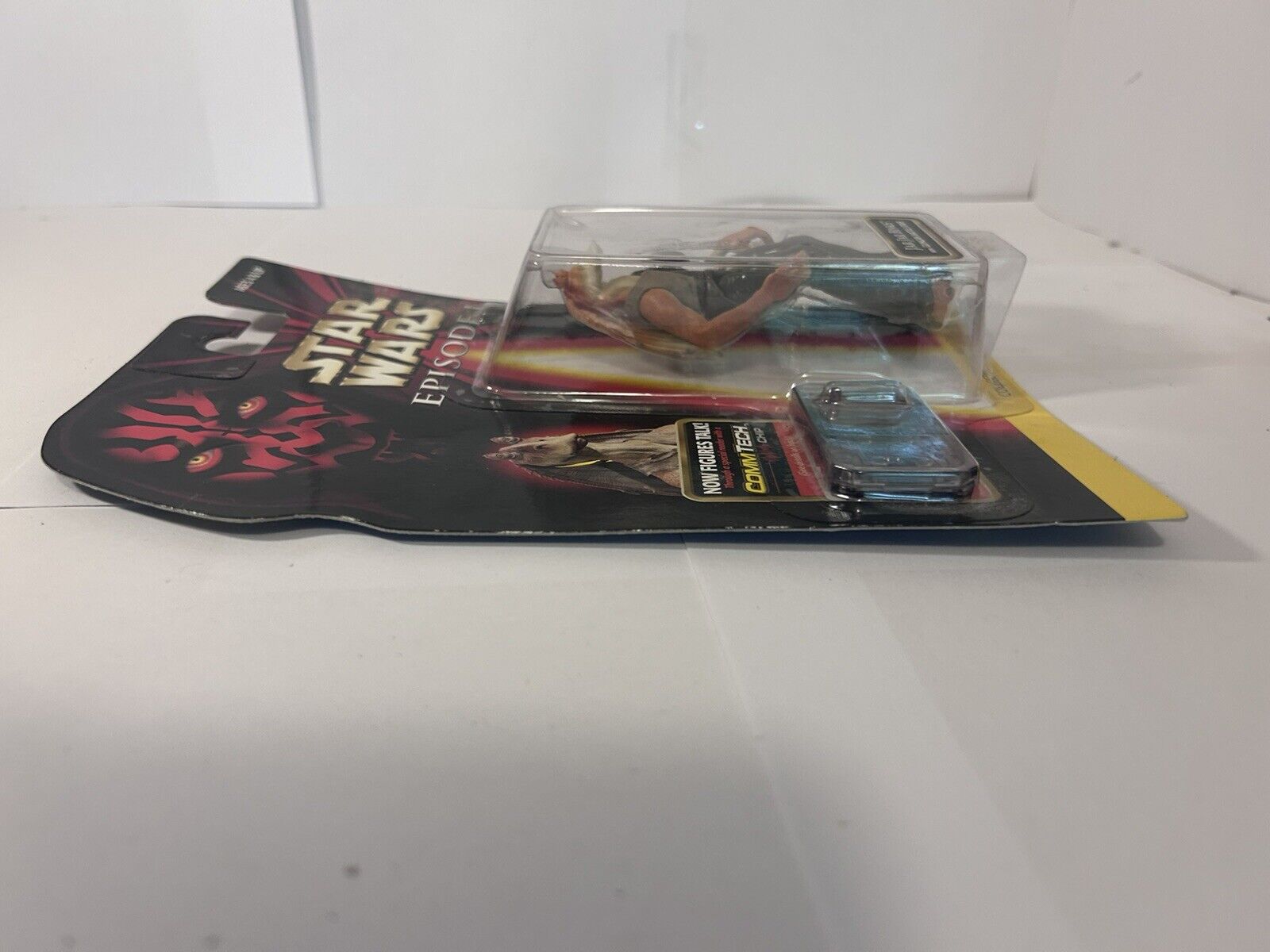 Star Wars Jar Jar Binks with Battle Staff. Episode 1. BRAND NEW. VINTAGE item