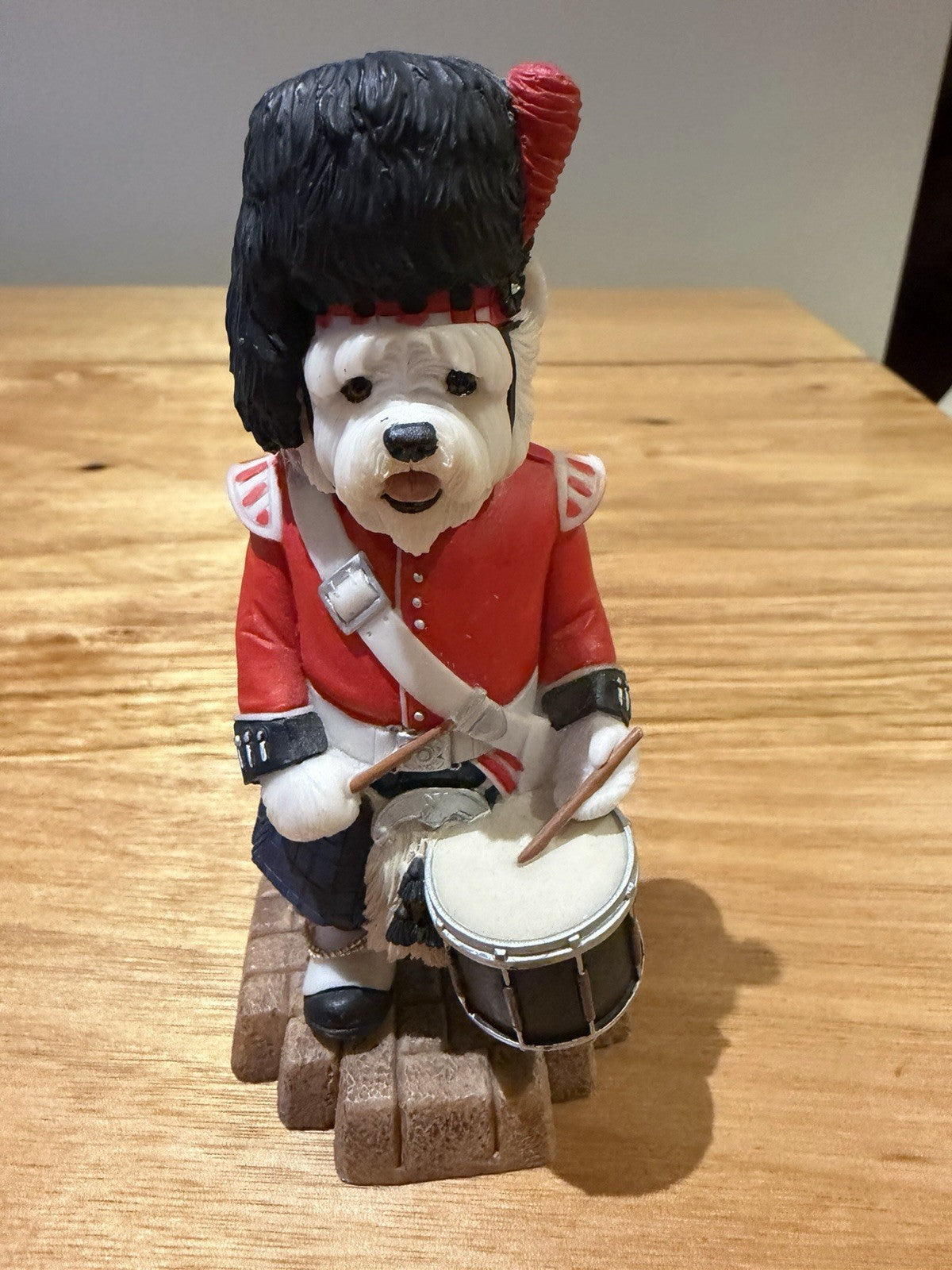 Robert Harrop Doggie People CC133 Westie Drummer LE 1512/2000 Figurine