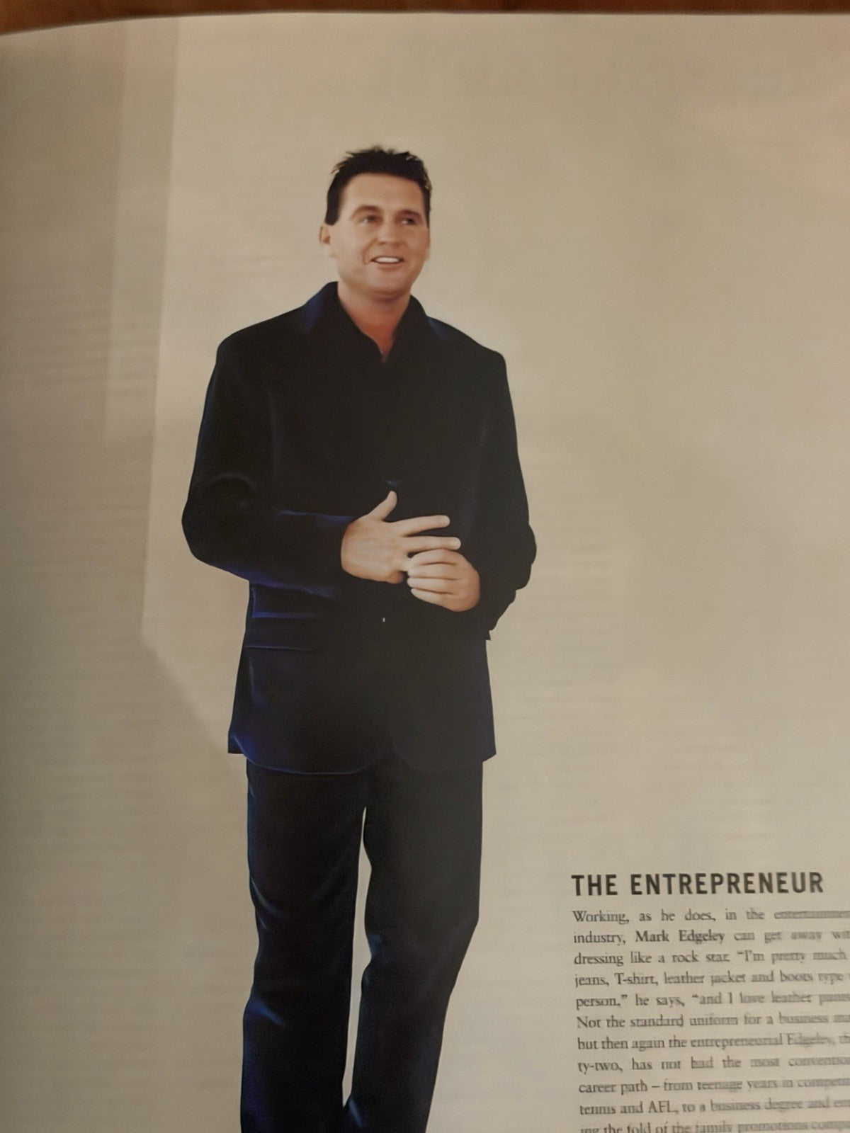 Vogue Australia Men 1997 George Clooney Hugh Jackman Baz Luhrmann Rare