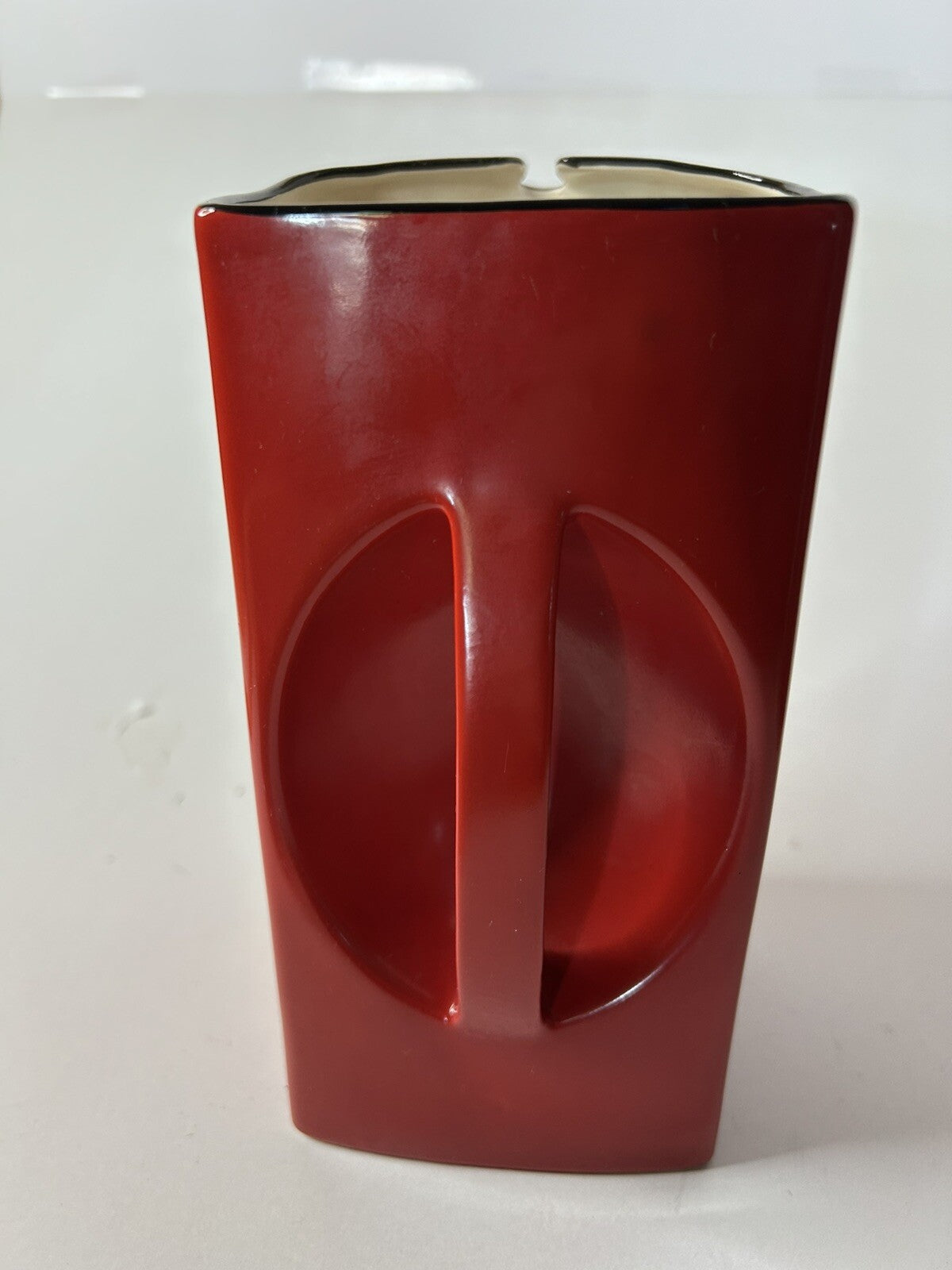 HAIG Scotch Red Ceramic Whisky Jug Vintage Carltonware England Barware Retro