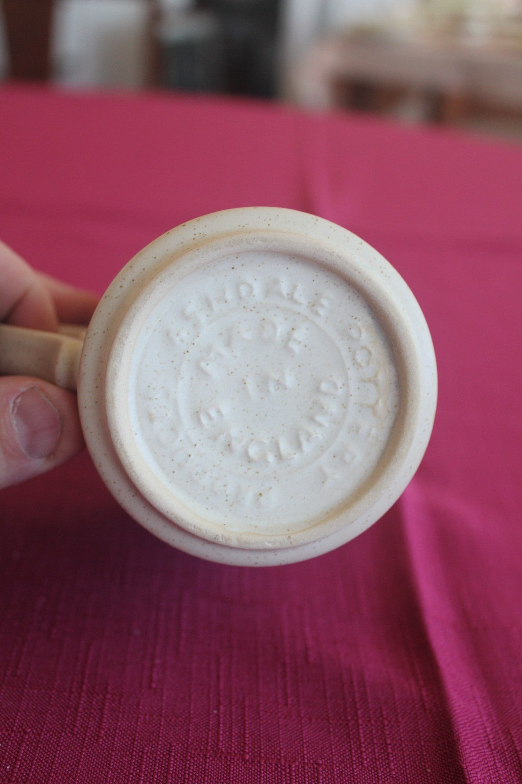 Vintage Ashdale Pottery England Robin Tea Set – Teapot + 4 Mugs – c1981