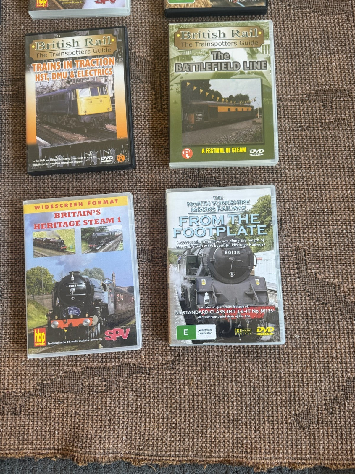 Railway Documentary DVD Bundle Trains Steam British Rail America by Rail