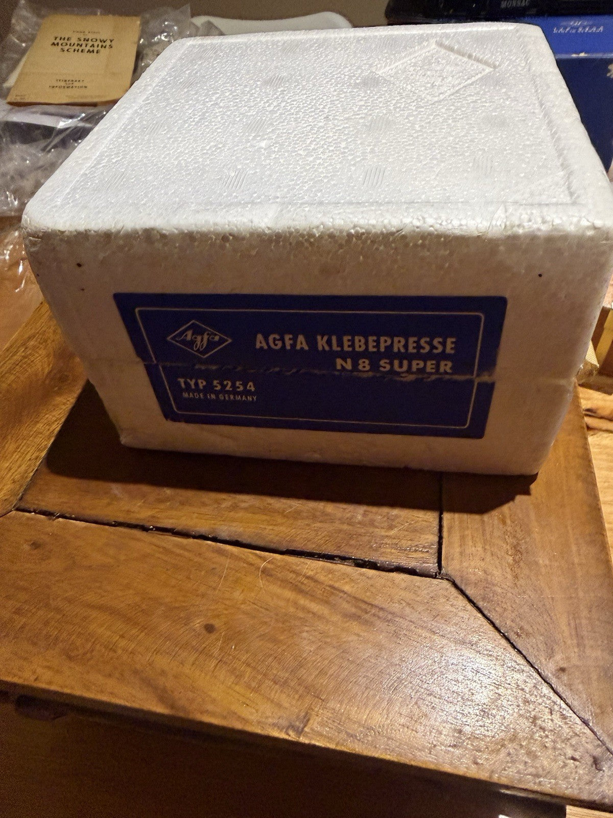 Agfa Klebepresse N8 Super Super 8 Film Splicer Boxed Germany Editing Tool