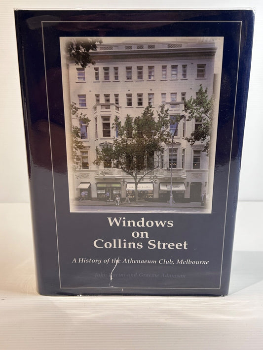 Windows On Collins Street by J Pacini 2001 Australian History Hardcover Book
