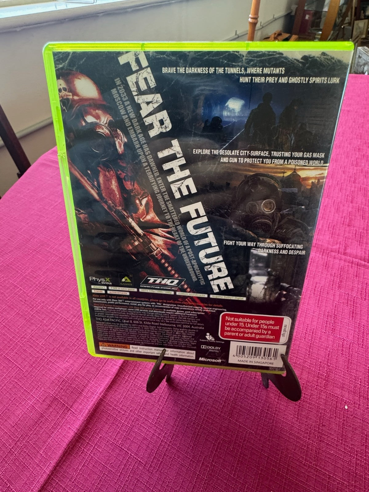 Metro 2033 Xbox 360 PAL – Complete w Manual & Disc | 2010