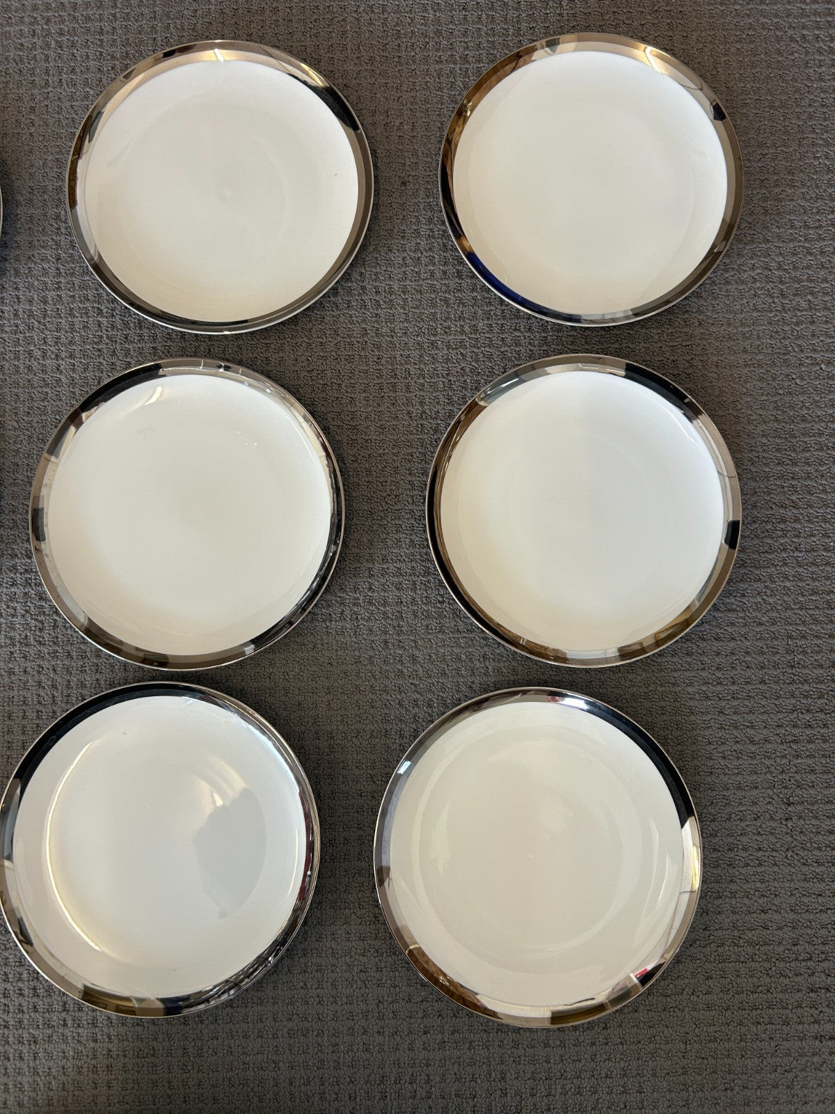 Vintage Yamato Fine China “Royalty Series” Platinum Dinner Set - 63 pieces