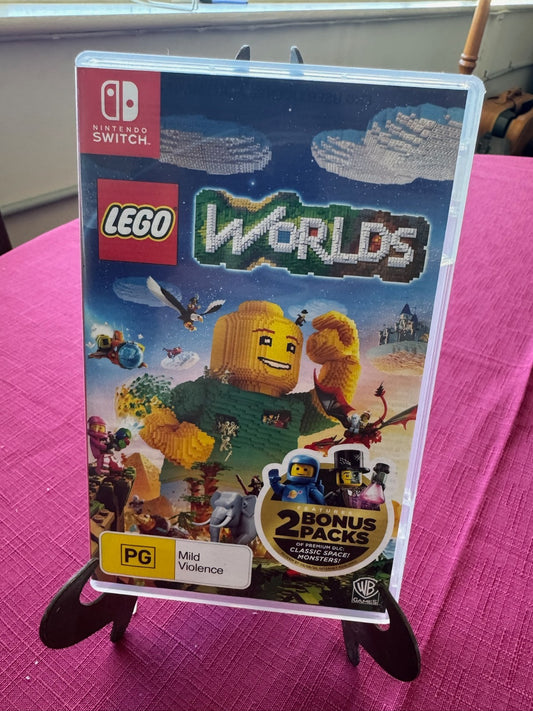 LEGO Worlds Nintendo Switch | Region Free – Complete w Case & Game Card | 2017