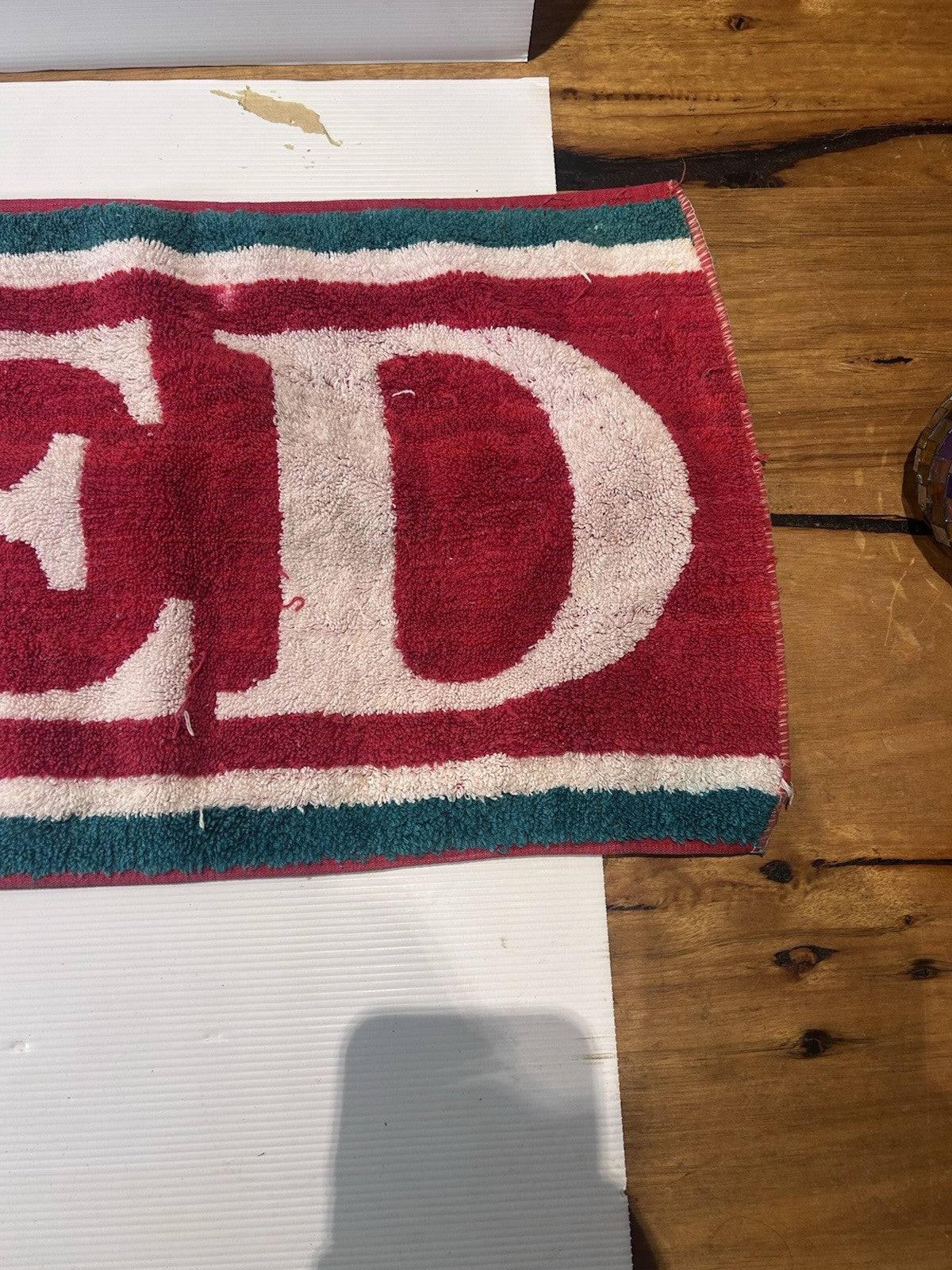 Tooheys Red Bitter Beer Bar Mat Vintage Pub Bar Towel Brewery Promo