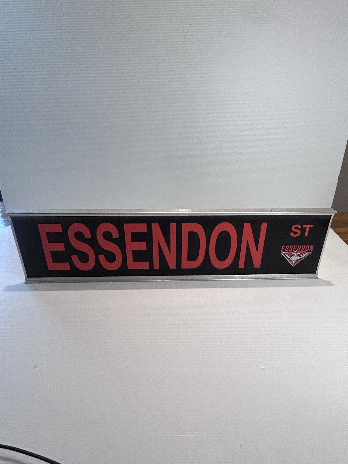 Essendon Bombers 2000 Premiers Street Sign AFL Collectible 60x15cm