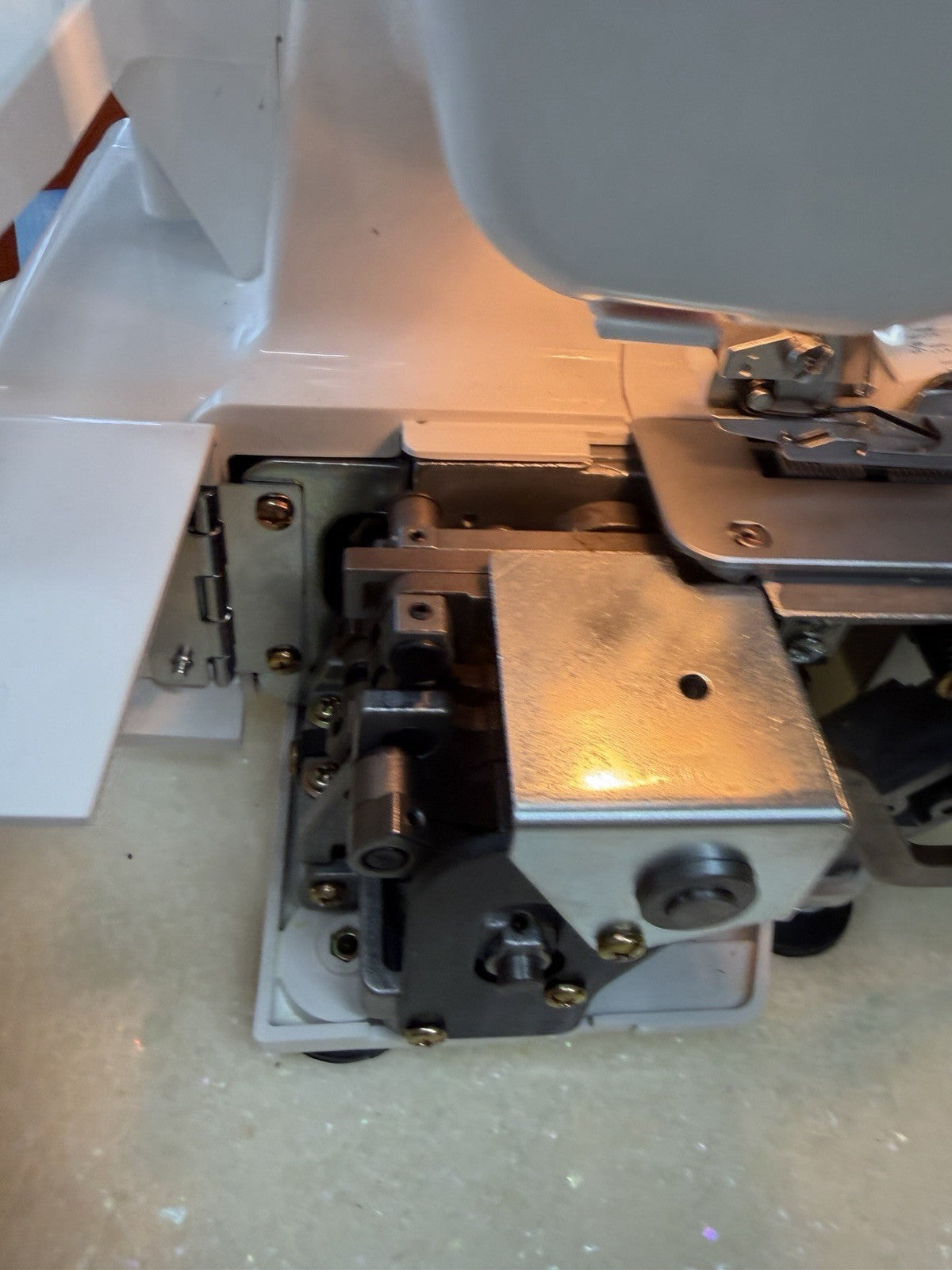 Janome MyLock 644D 4 Thread Overlocker Sewing Machine Bag Manuals Accessories