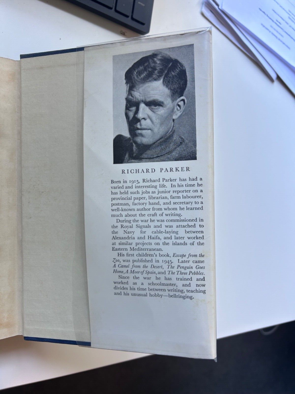 The Sword of Ganelon Richard Parker - First Edition 1957 with dust jacket RARE
